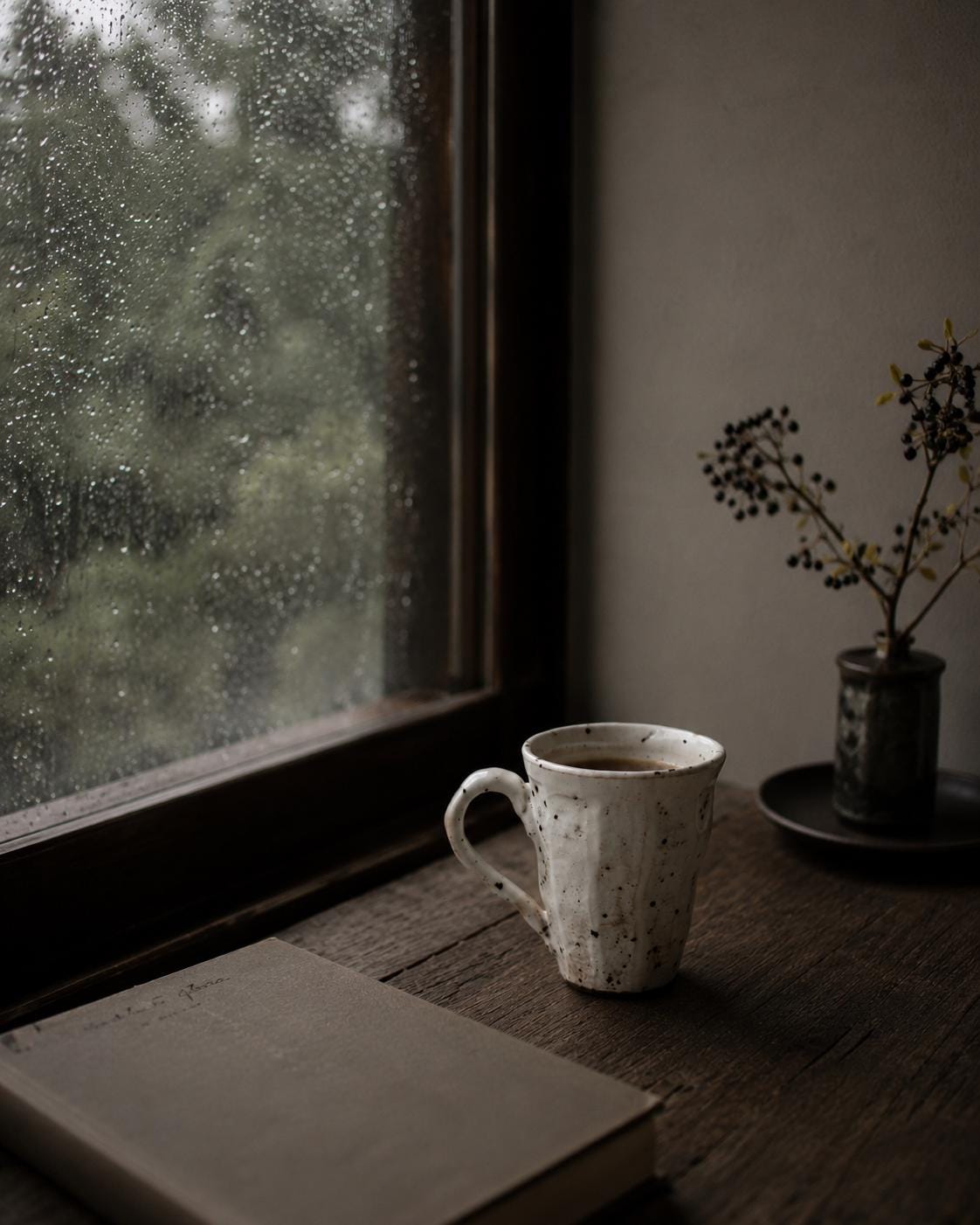 Japanese Handmade Ceramic Mug | White Speckled Pottery Cup | One of a Kind Artisan Coffee Mug | Made in Japan