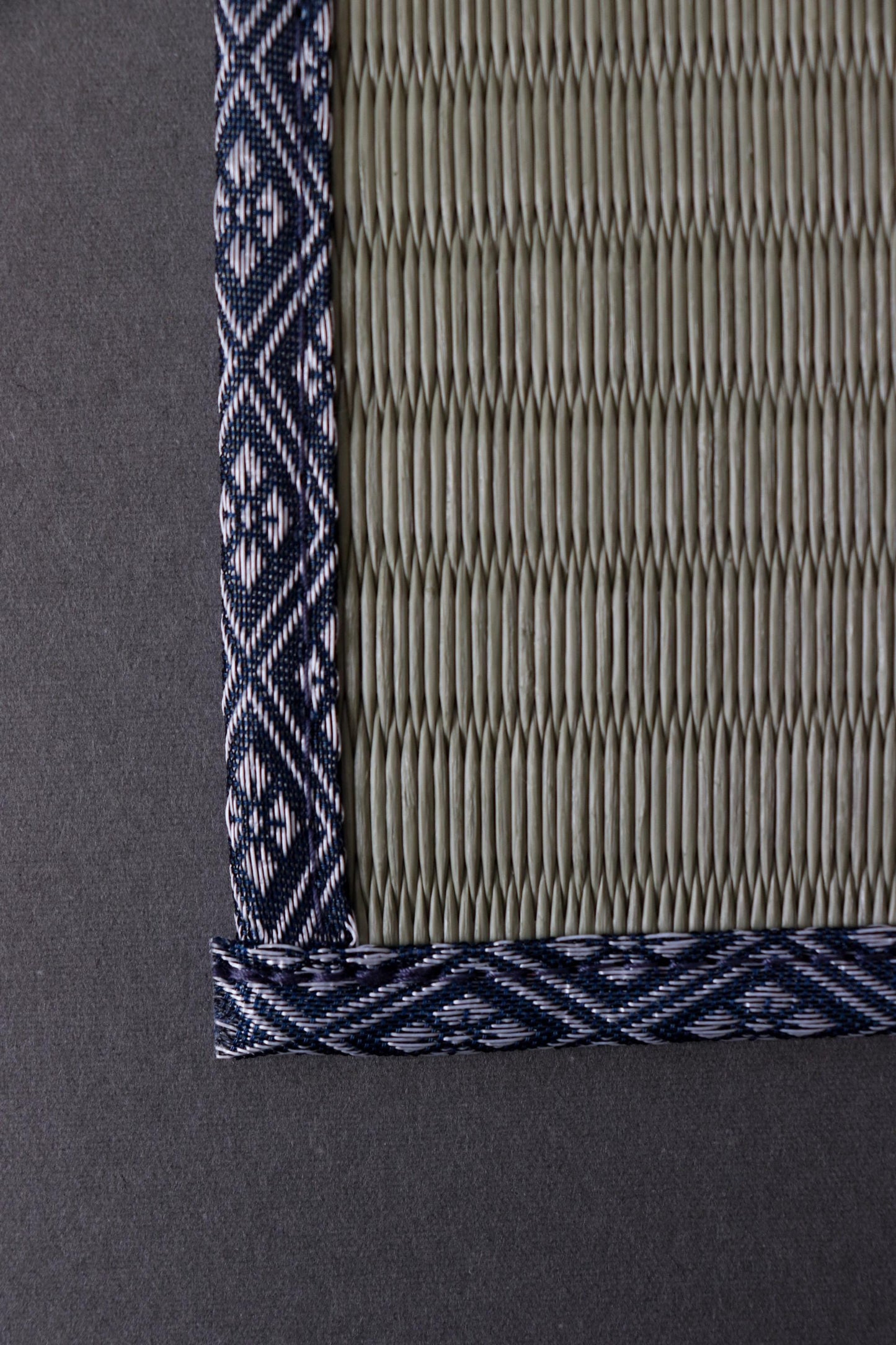 Japanese Tatami Coaster – Modern Washable Tatami Mat Drink Coaster – Minimal Japanese Tea Table Decor