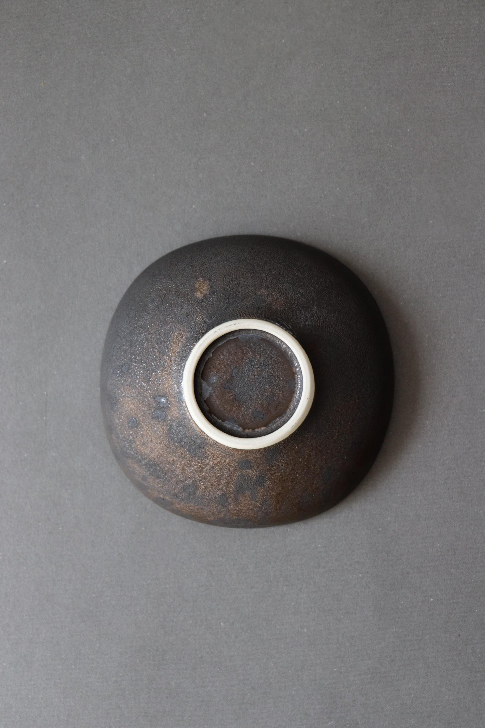 Japanese Porcelain Bowl | Handmade Kin Kessho Glaze Bowl | Artisan Japanese Kobachi Dish | One of a Kind Made in Japan