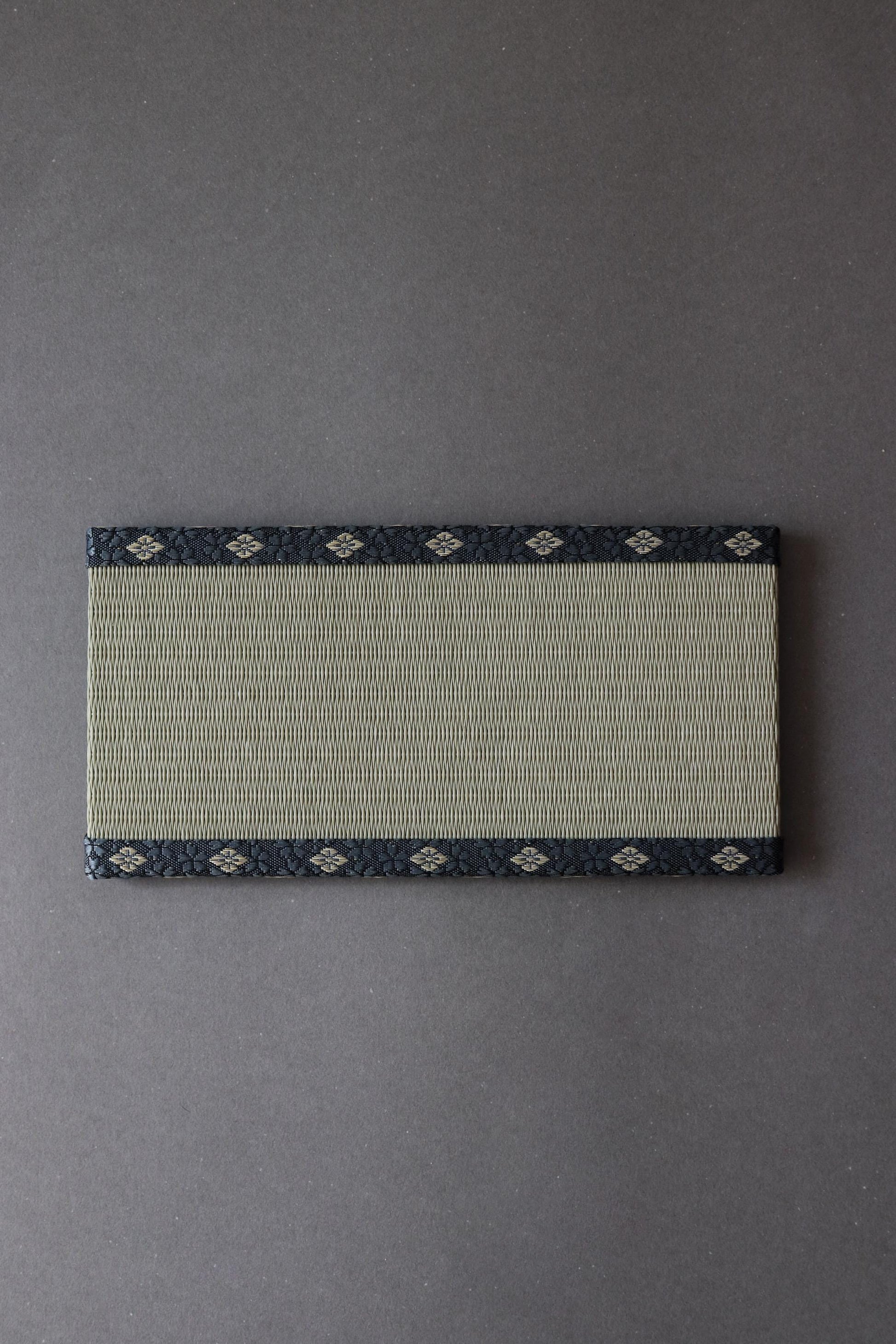 Japanese Mini Tatami Mat | Decorative Tatami Display Base | Modern Tatami Platform for Ikebana Tea Ware & Decor | Made in Japan