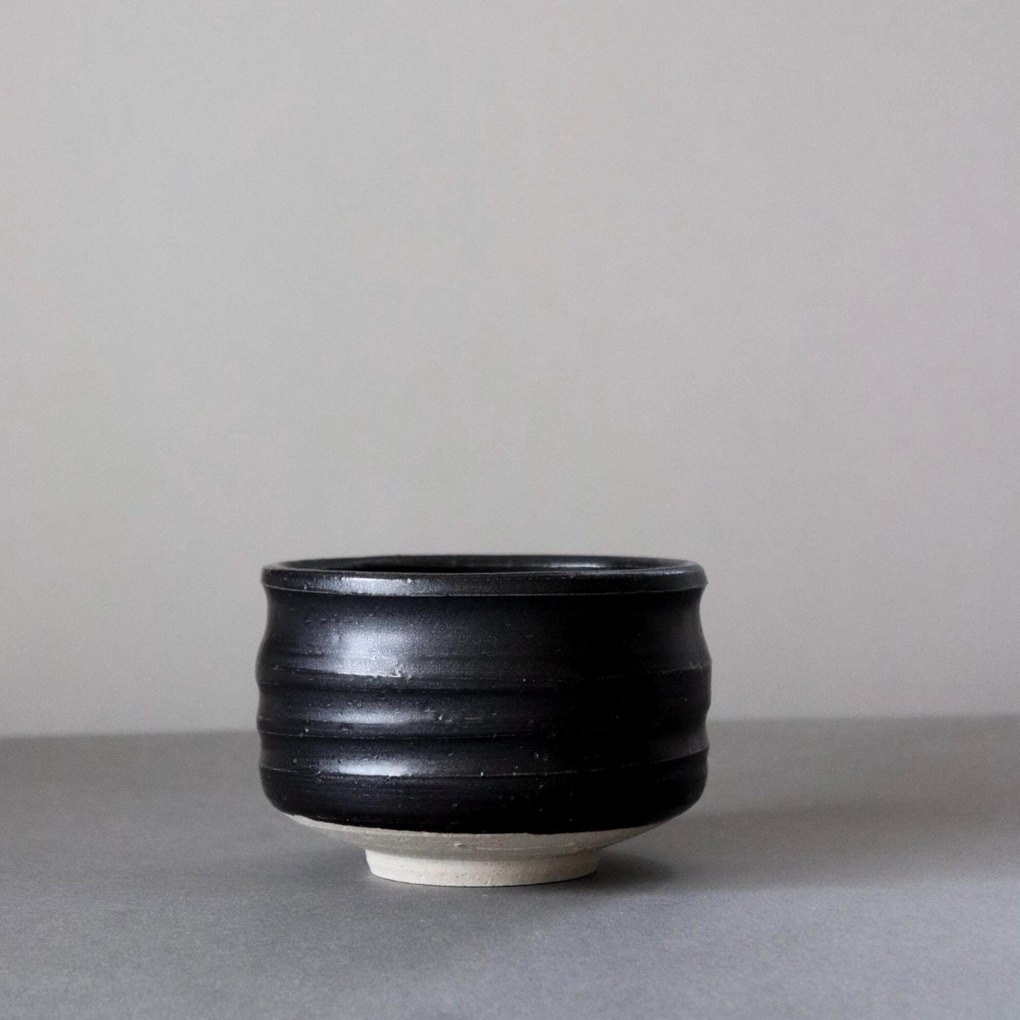Black Matcha Bowl | Mino Ware Chawan | Japanese Tea Ceremony Bowl | Handmade Ceramic Matcha Cup | Made in Japan