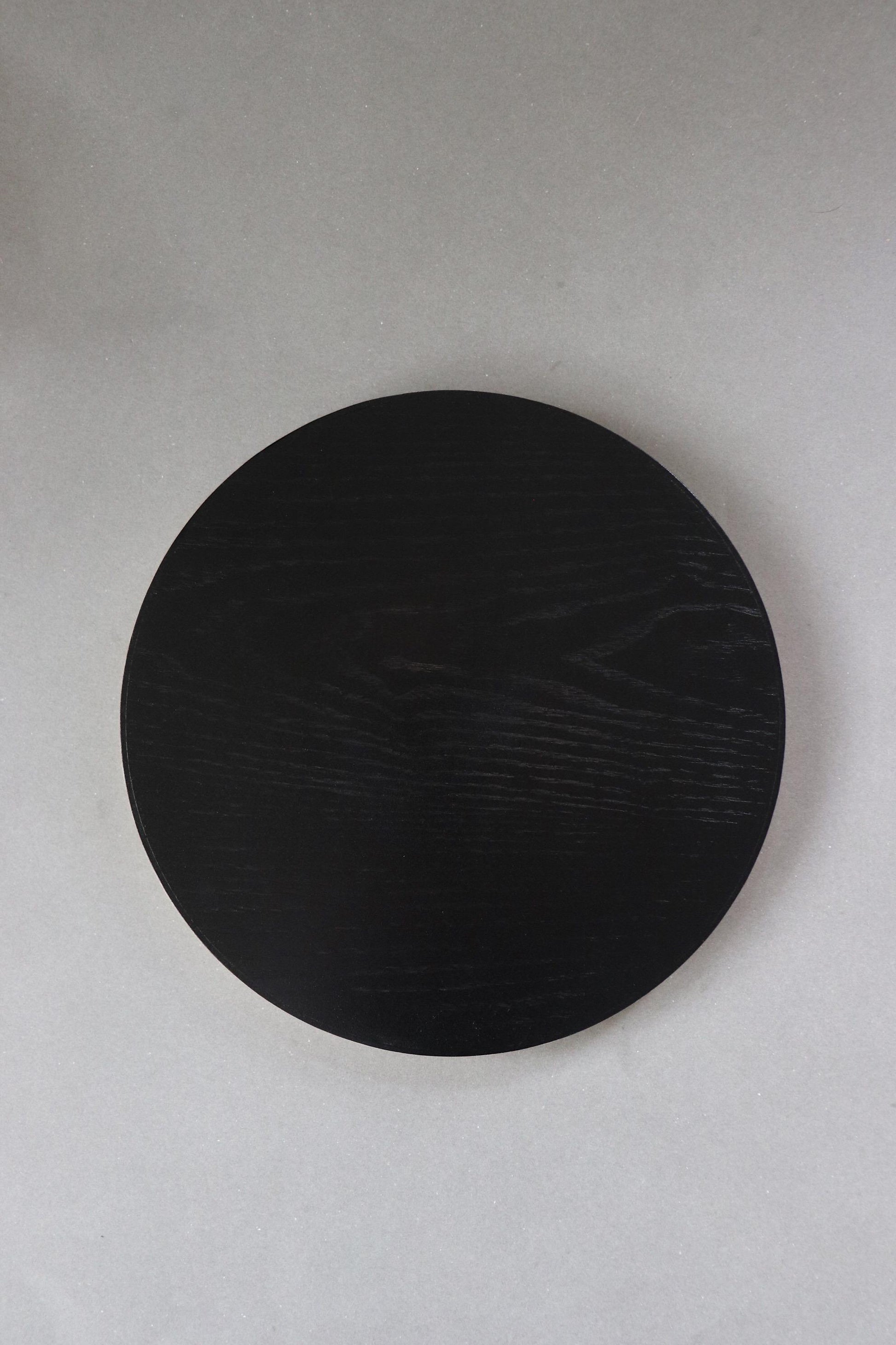 Japanese Kishu Wooden Round Tray | Shiraki Wappa Tray 30cm | Natural Wood Serving Tray | Made in Japan | Minimal Tea and Dining Tray