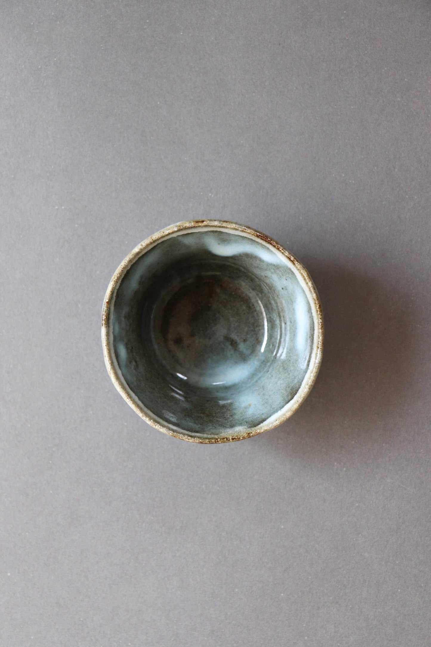 One-of-a-Kind Japanese Ceramic Kobachi Bowl | Handmade Ozone Pottery Bowl | Snow Glaze Artisan Bowl | Wabi Sabi Serving Dish | Made in Japan