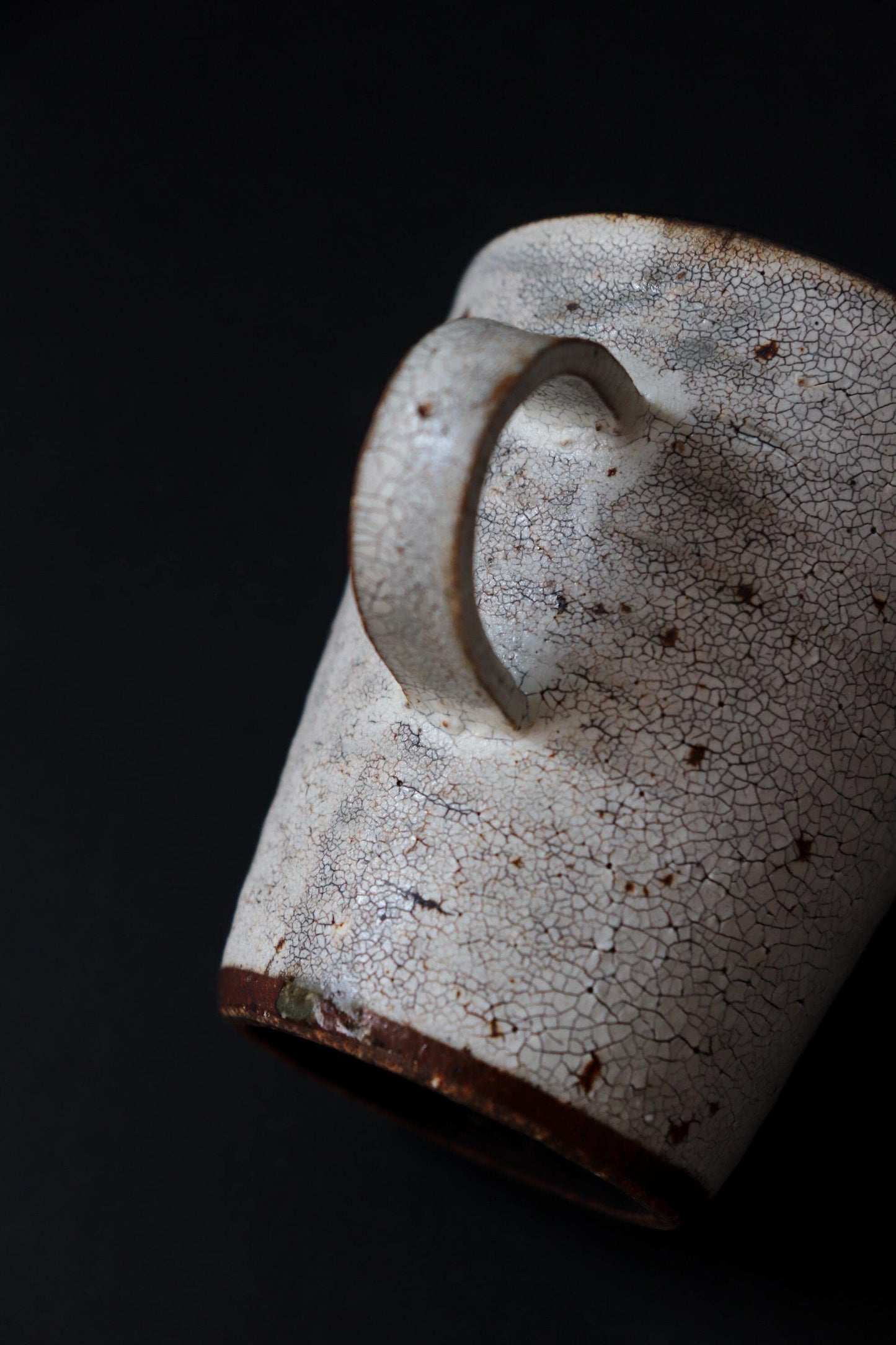 Japanese Handmade Kairagi Mug | One-of-a-Kind Ceramic Coffee Cup | Wabi Sabi Pottery Mug | Made in Japan | 180ml Tea Cup