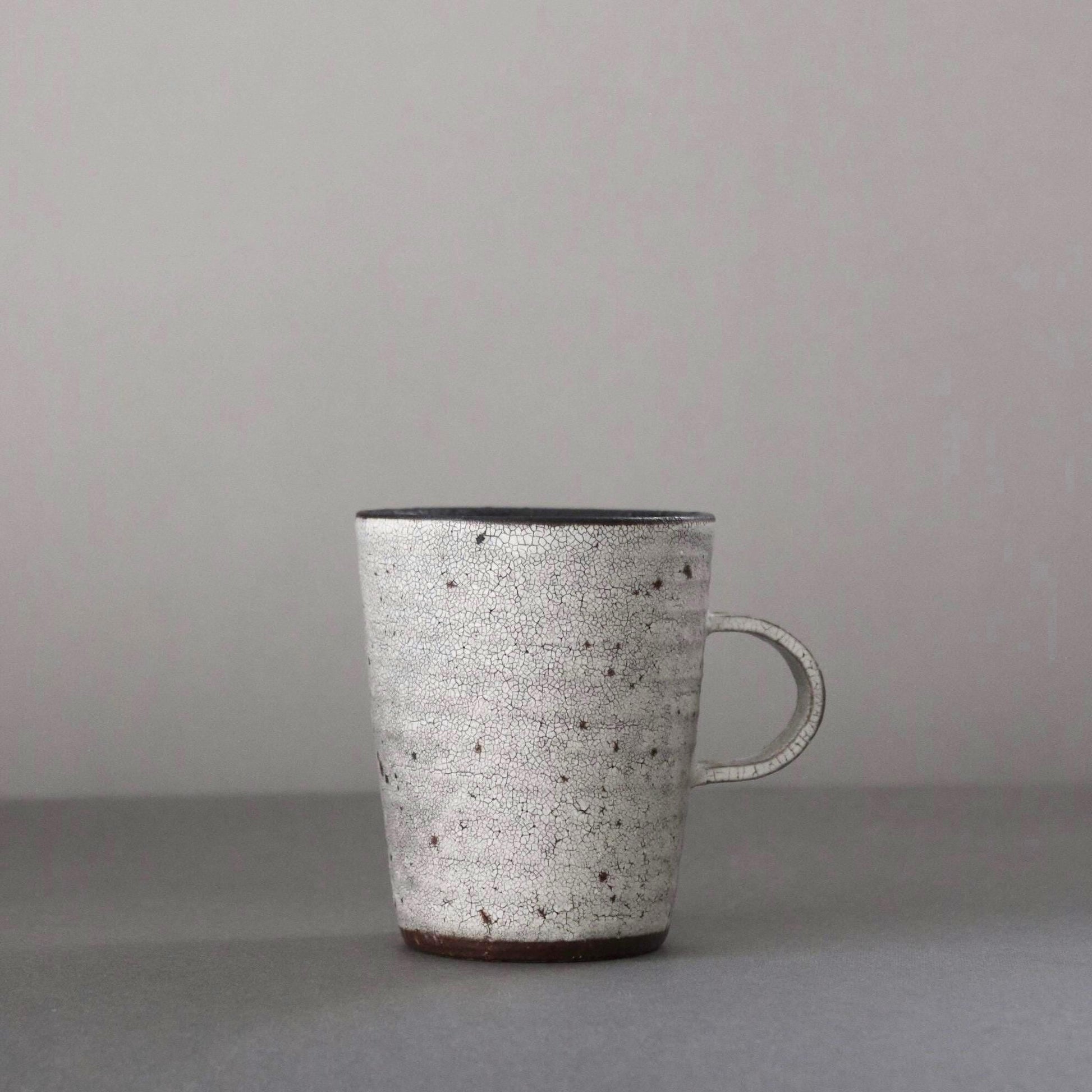Japanese Handmade Kairagi Mug | One-of-a-Kind Ceramic Coffee Cup | Wabi Sabi Pottery Mug | Made in Japan | 180ml Tea Cup