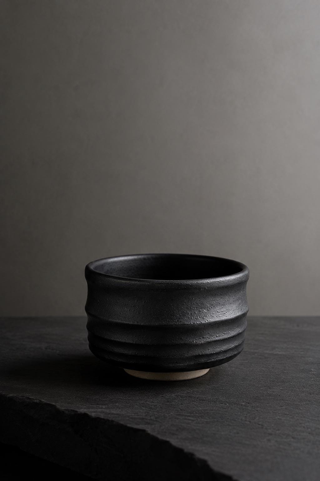 Black Matcha Bowl | Mino Ware Chawan | Japanese Tea Ceremony Bowl | Handmade Ceramic Matcha Cup | Made in Japan