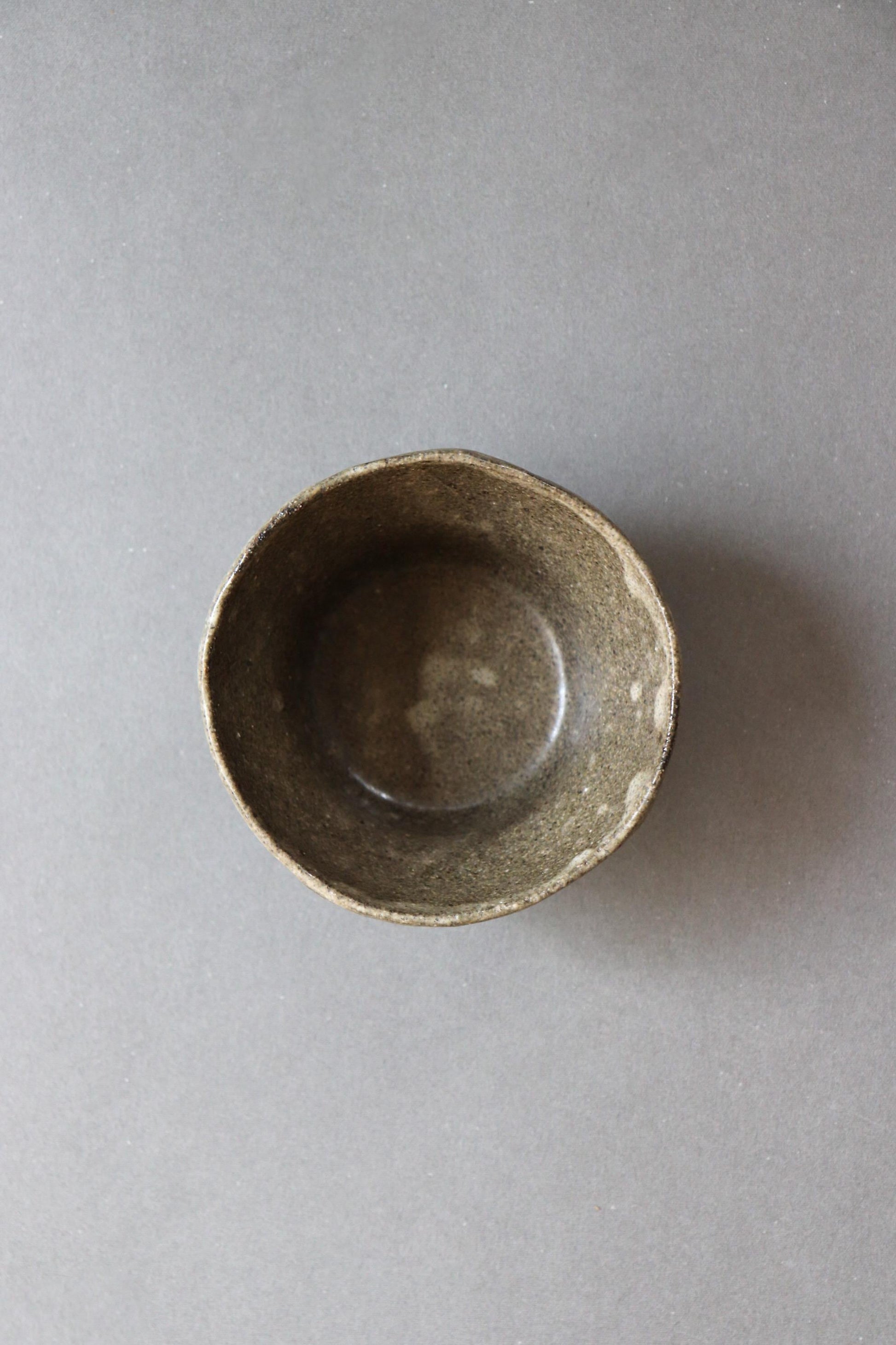 One-of-a-Kind Japanese Ceramic Kobachi Bowl | Handmade Sekisen Pottery Bowl | Artisan Olive Bowl | Wabi Sabi Serving Dish | Made in Japan