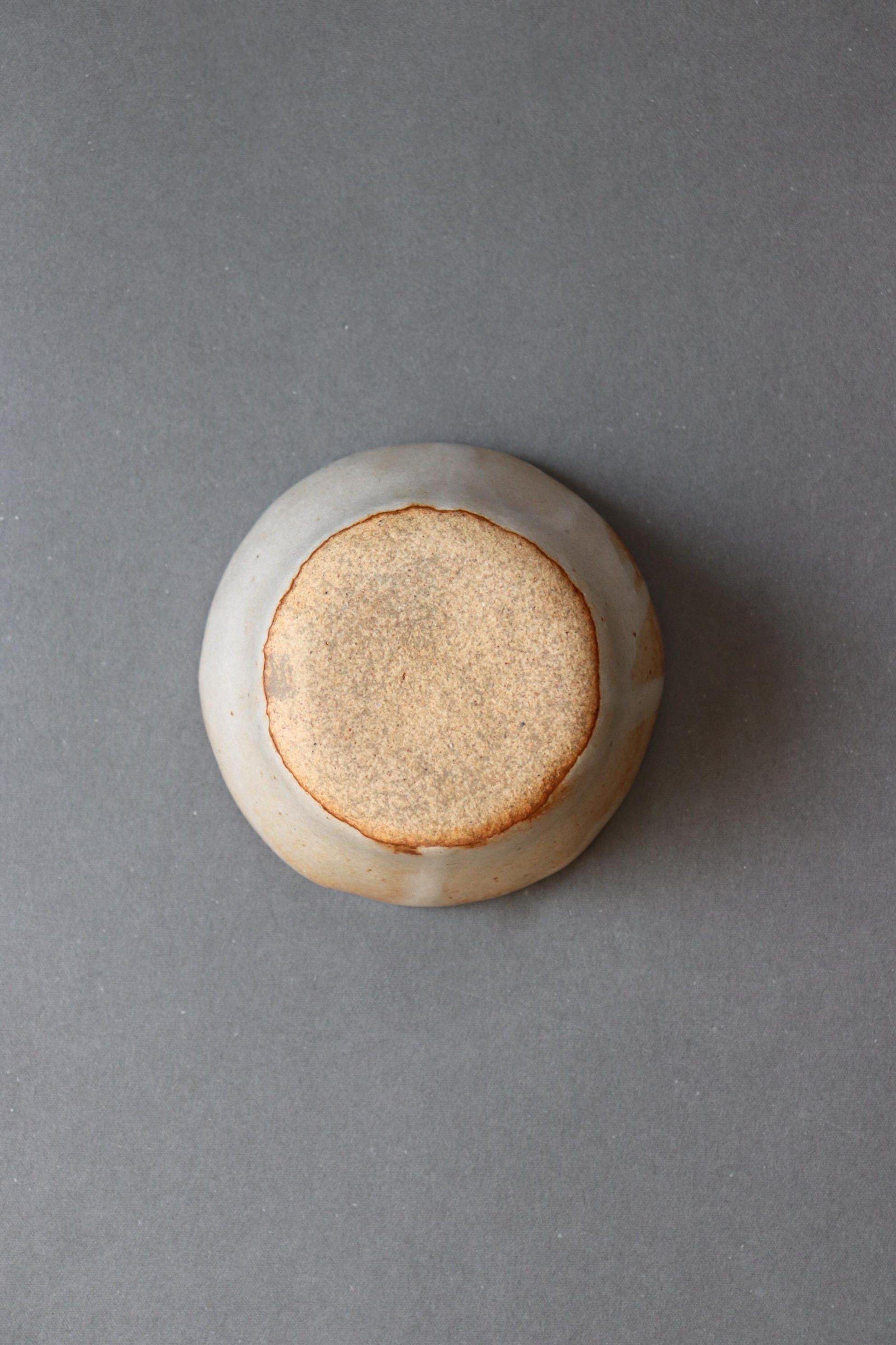 One-of-a-Kind Japanese Ceramic Kobachi Bowl | Handmade Pottery Bowl | Rustic White Glaze Serving Dish |Wabi Sabi Artisan Bowl |Made in Japan