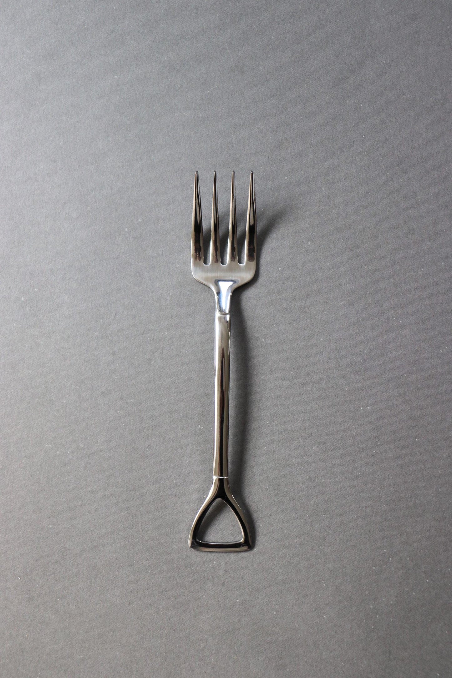 Japanese Tsubame-Sanjo Shovel Fork | Stainless Steel Dinner Fork | Unique Garden Shovel Cutlery | Made in Japan Tableware