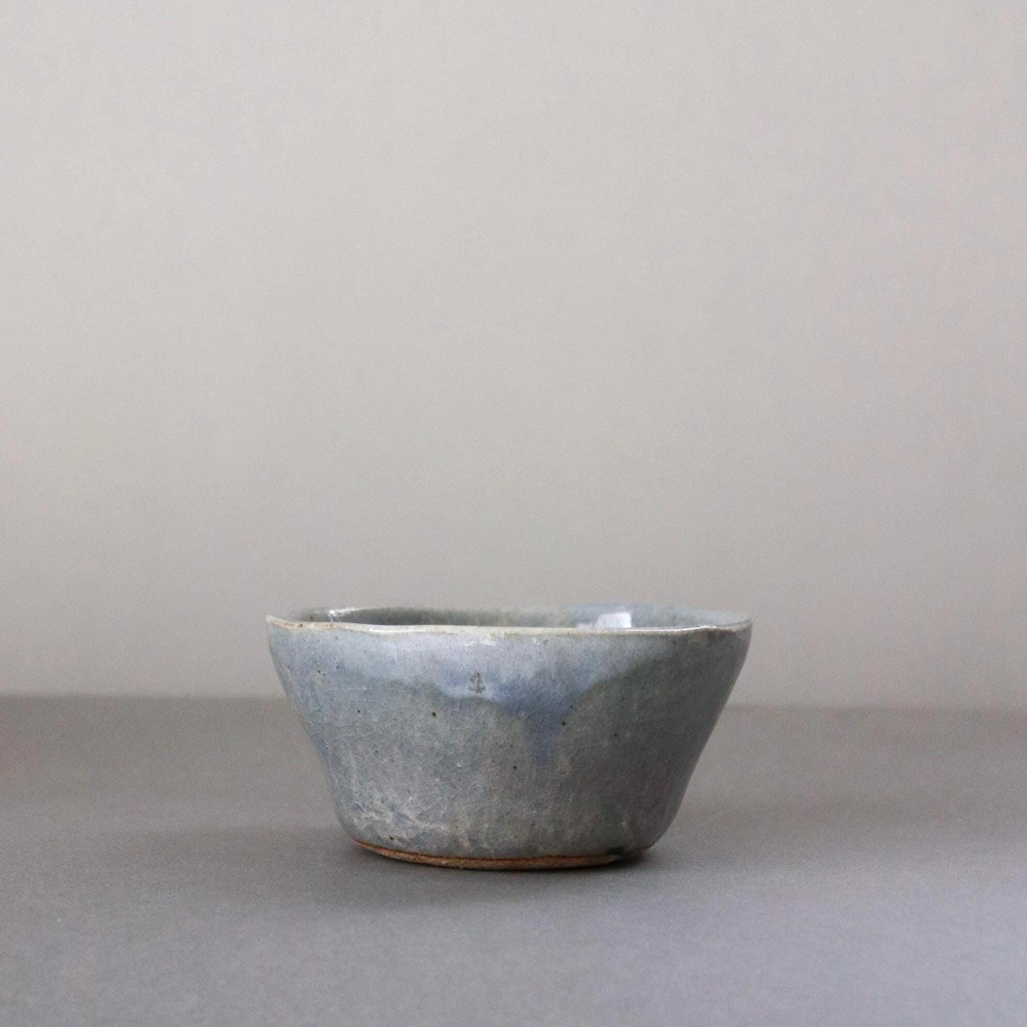 One-of-a-Kind Japanese Ceramic Kobachi Bowl | Handmade Numa Blue Small Bowl | Wabi Sabi Pottery Dish | Made in Japan | 180ml