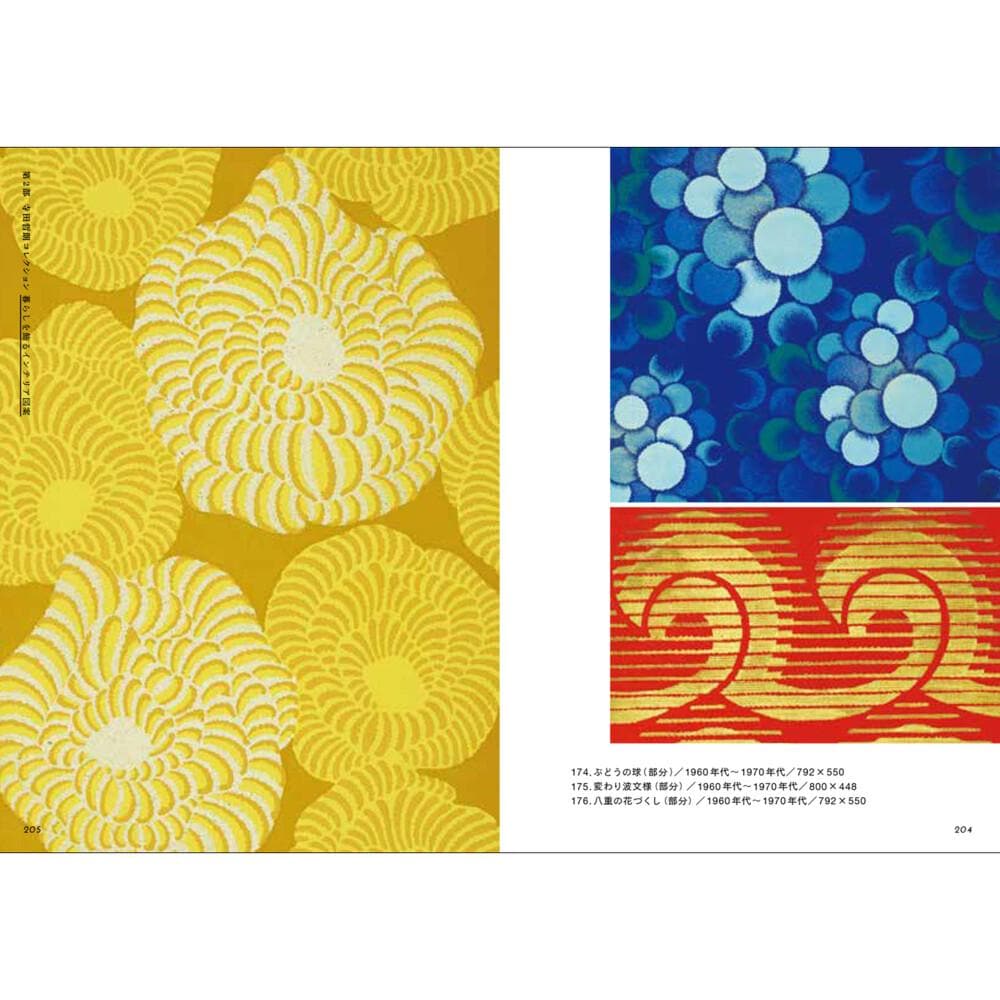 Japanese Textile Pattern Book, Modern Kyoto Patterns, Vintage Kimono Design, Showa Pattern Archive, Japanese Design Book, Made in Japan