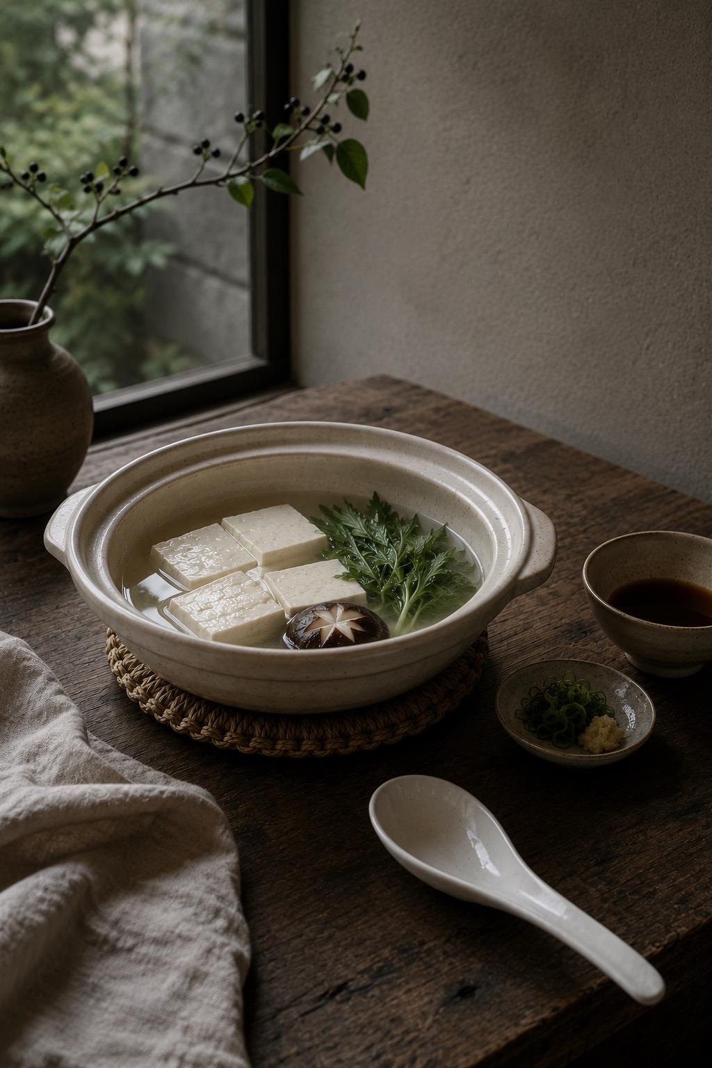 Japanese Mino Ware Ceramic Soup Spoon, Kohiki White Renge Spoon, Ramen and Hot Pot Spoon, Made in Japan