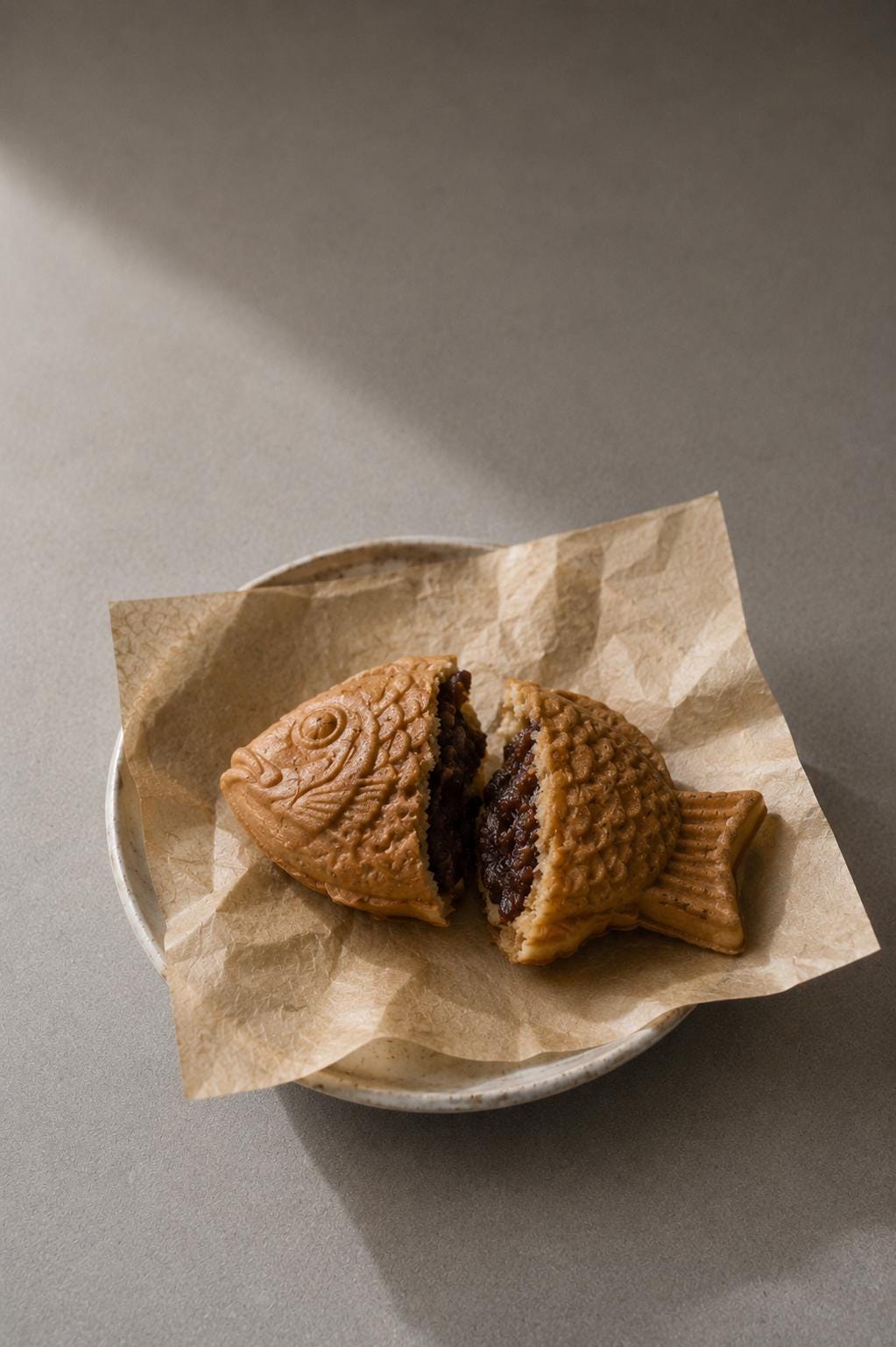 Japanese Taiyaki Pan for Gas Stove, Double Fish-Shaped Cake Maker, Nonstick Aluminum Mold, Japanese Street Food Cooking Tool