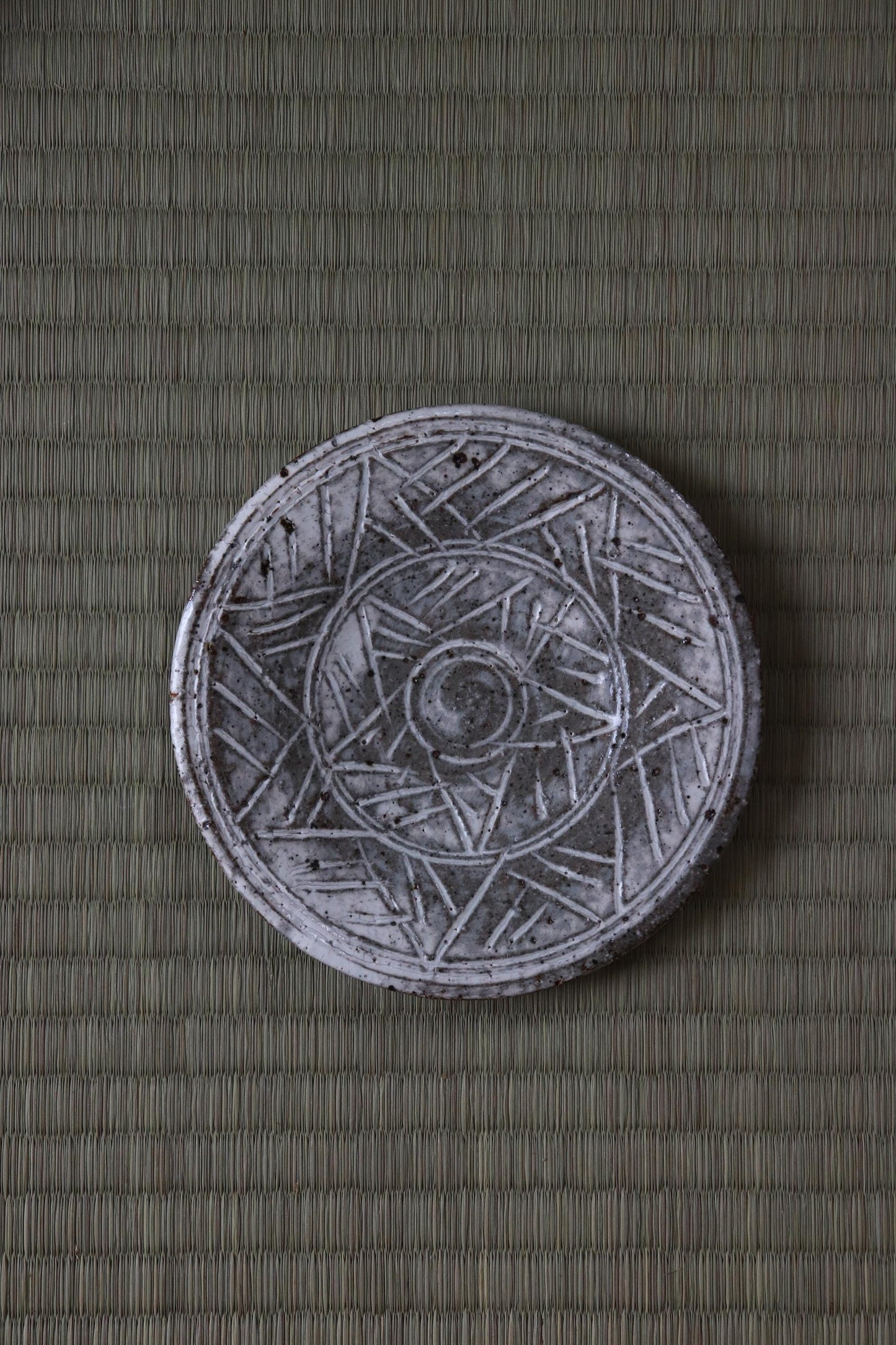 One of a Kind Handmade Japanese Small Plate | Hyouzan Pottery | Artisan Ceramic Plate | Made in Japan
