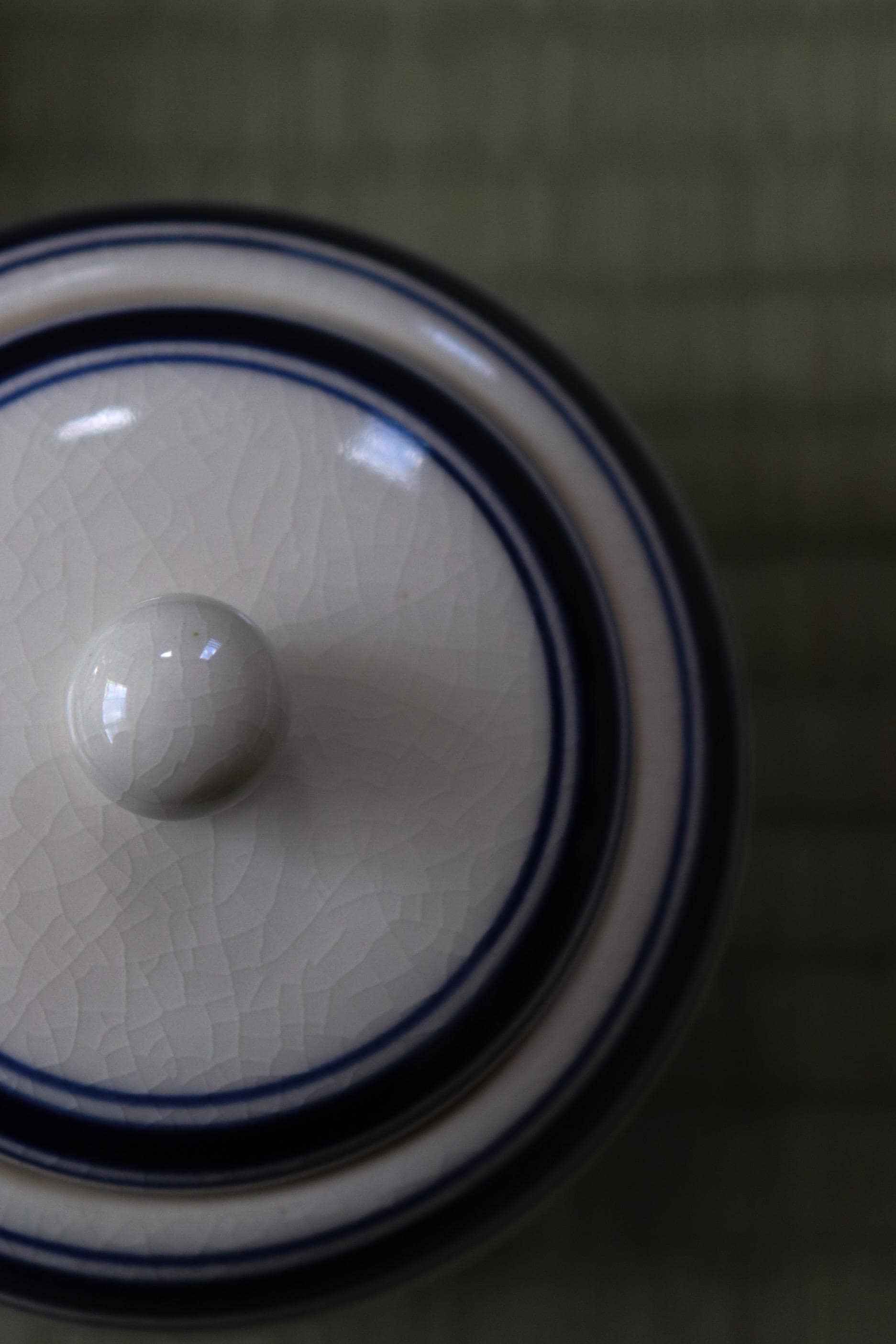 Japanese Ceramic Salt Cellar with Lid | Handmade Spice Jar | Kitchen Storage Container | Salt Pot | Sugar Bowl | Made in Japan