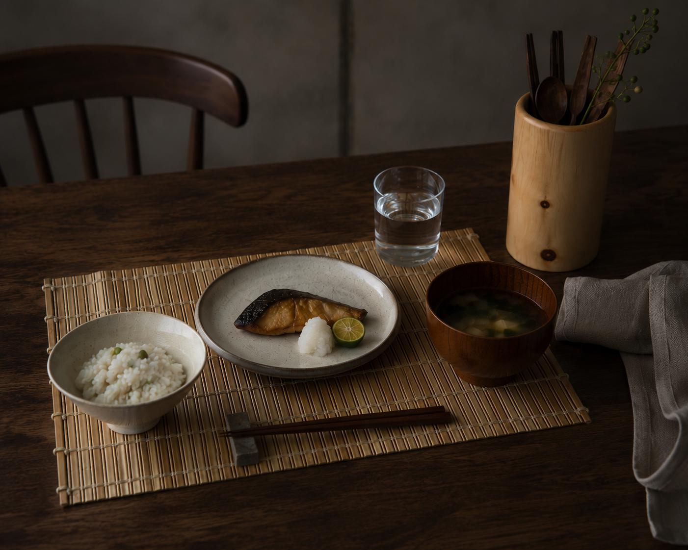 Japanese Bamboo Placemat | Kyo Sudare Table Mat | Natural Bamboo Dining Mat | Traditional Japanese Table Setting | Made in Japan