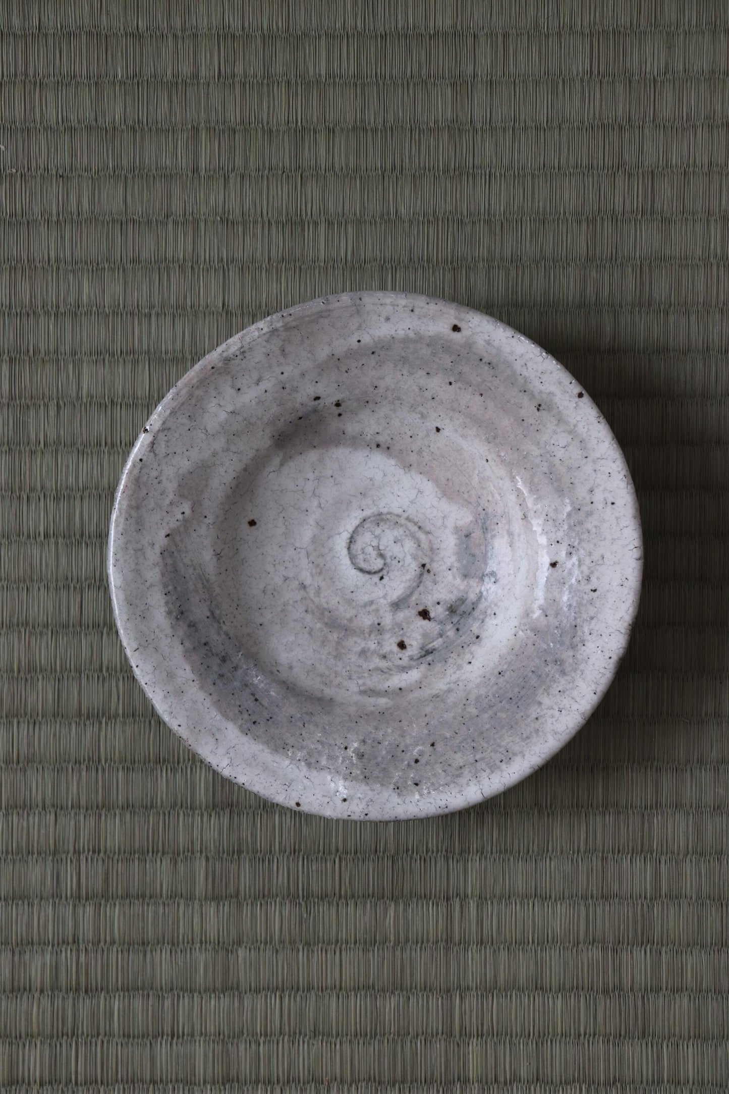 One of a Kind Handmade Japanese Kohiki Rim Bowl | Artisan Ceramic Dessert Bowl | Mino Ware Pottery | Made in Japan | Heizan Kiln