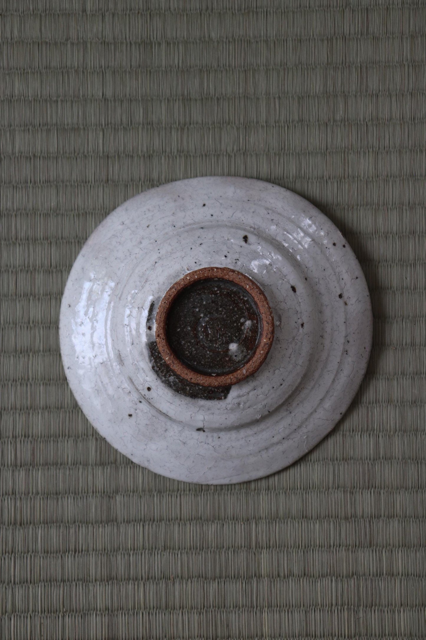 One of a Kind Handmade Japanese Kohiki Rim Bowl | Artisan Ceramic Dessert Bowl | Mino Ware Pottery | Made in Japan | Heizan Kiln