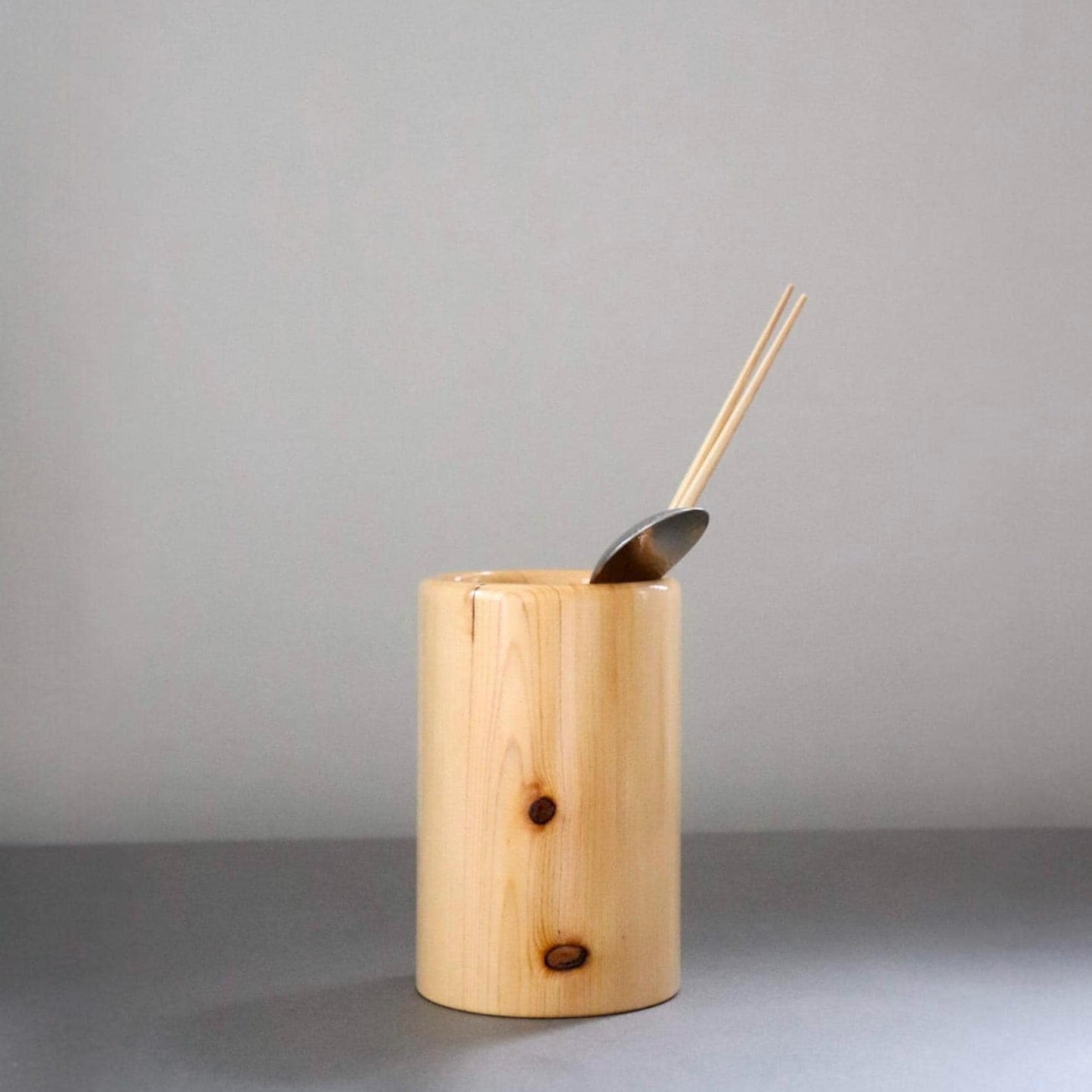 Japanese Hinoki Chopstick Holder | Wooden Utensil Holder | Kitchen Organizer | Japanese Cypress | Pen Holder | Made in Japan