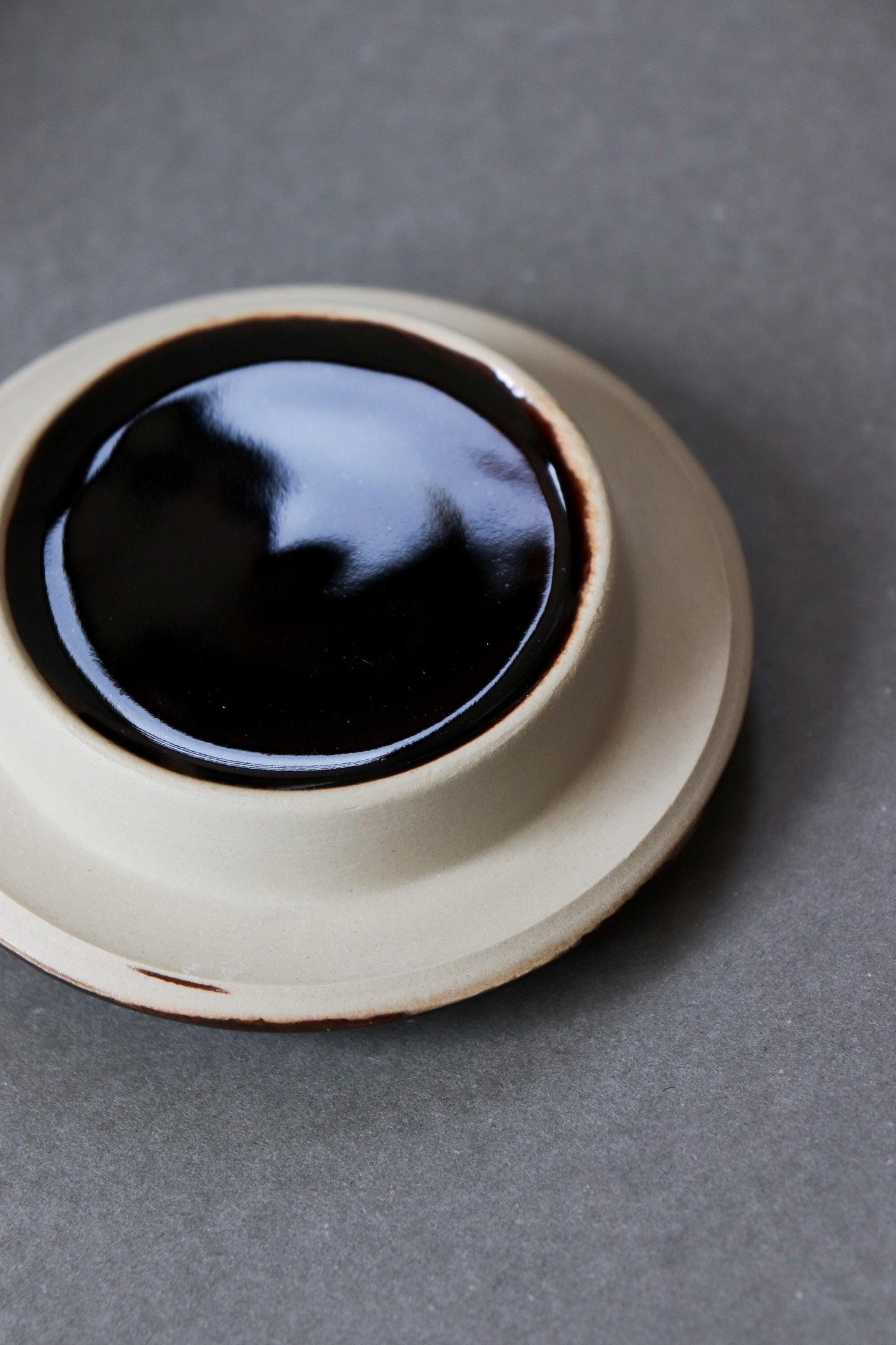 Japanese Mino Ware Lidded Storage Jar | Ceramic Miso Crock | Garlic Keeper | Pickle Jar | Kitchen Canister | Made in Japan