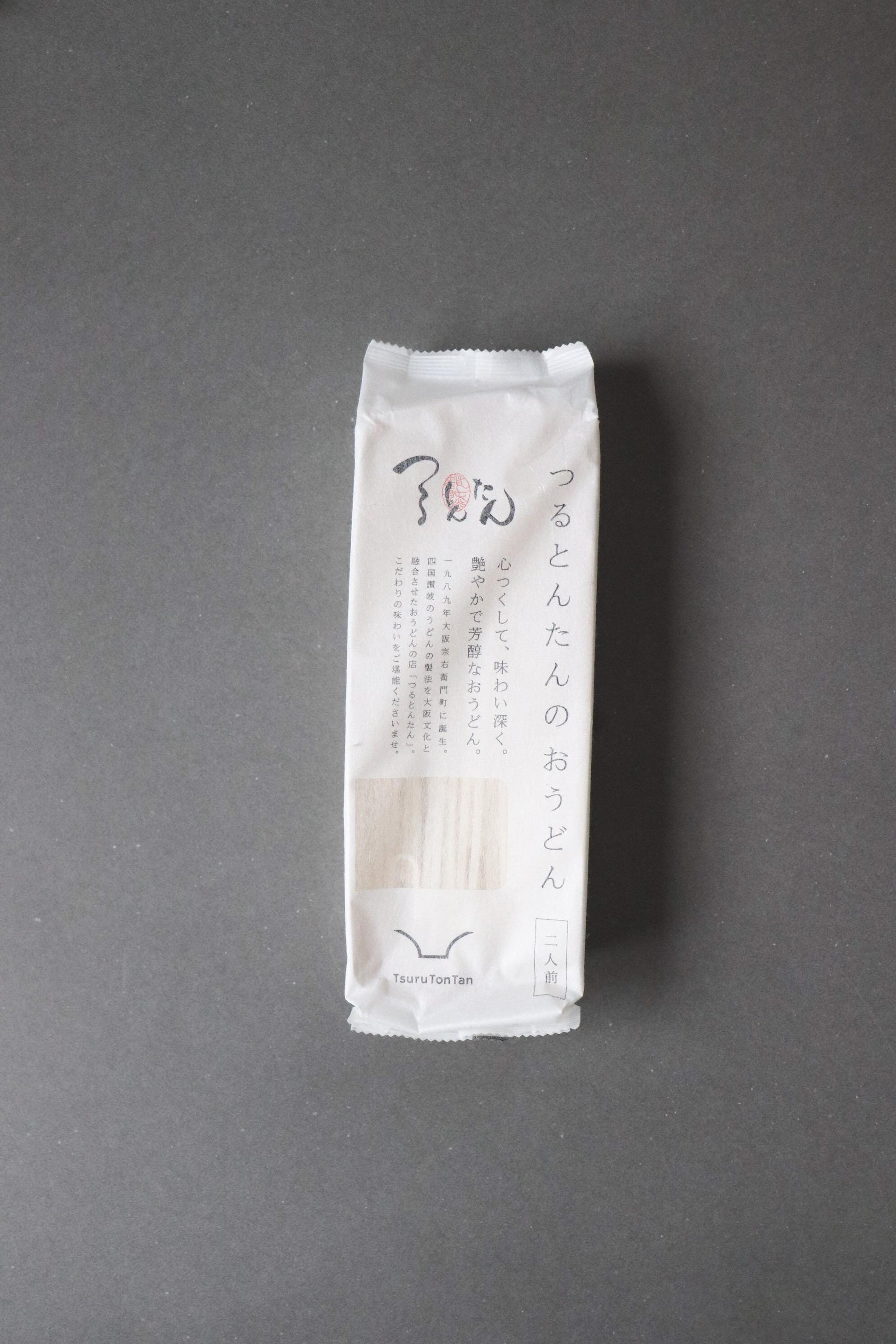 TsuruTonTan Japanese Udon Noodles | Premium Artisan Sanuki Style Udon | Made in Japan | 2 Servings | 200g