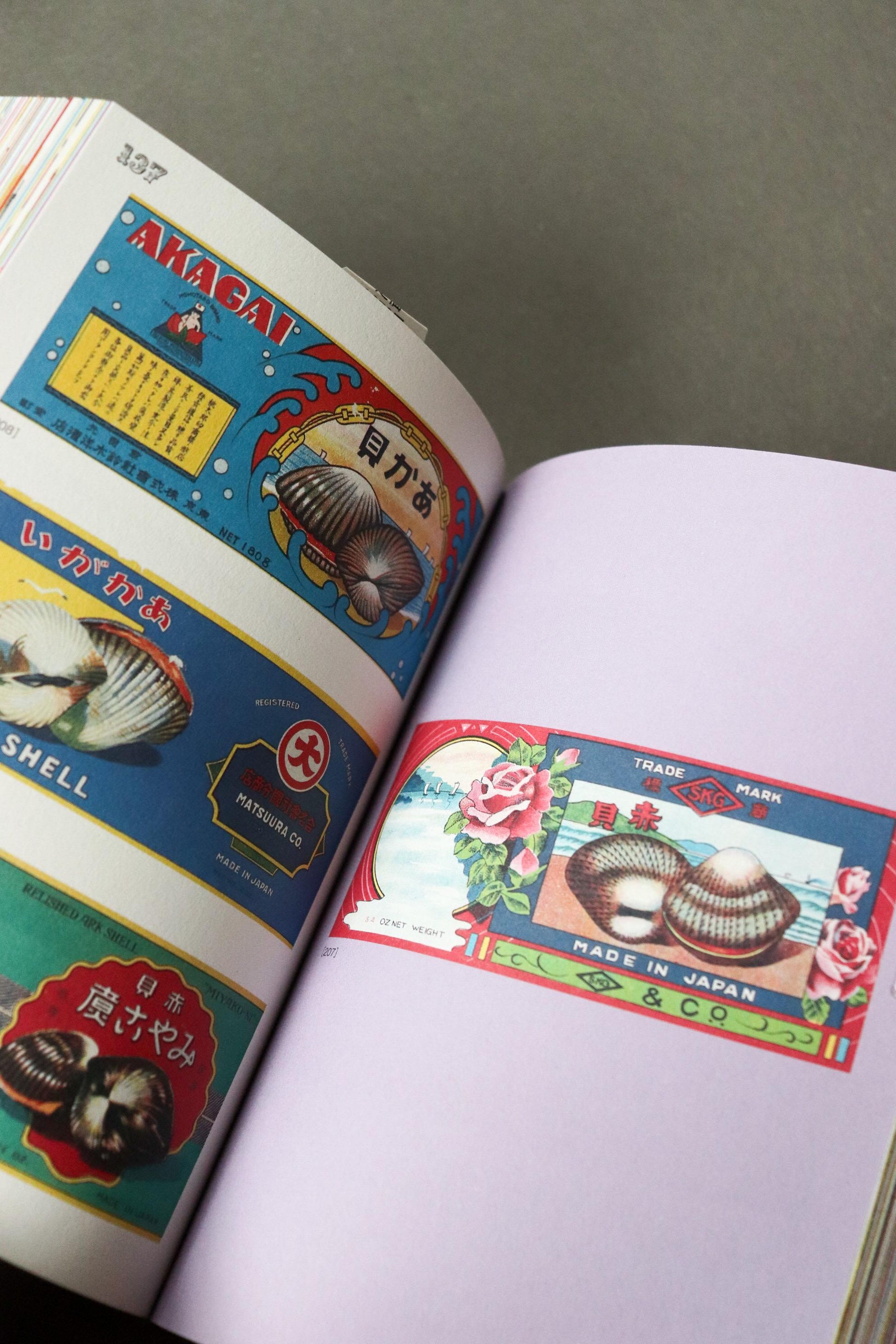 Japanese Canned Food Label Collection Book, Vintage Packaging Design, Meiji to Showa, 550 Labels, Made in Japan, Graphic Design Archive