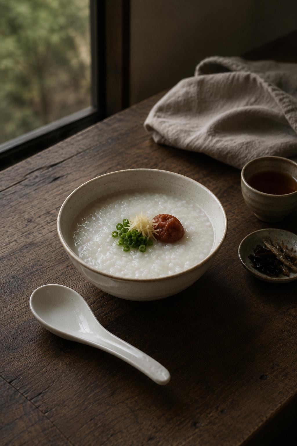 Japanese Mino Ware Ceramic Soup Spoon, Kohiki White Renge Spoon, Ramen and Hot Pot Spoon, Made in Japan