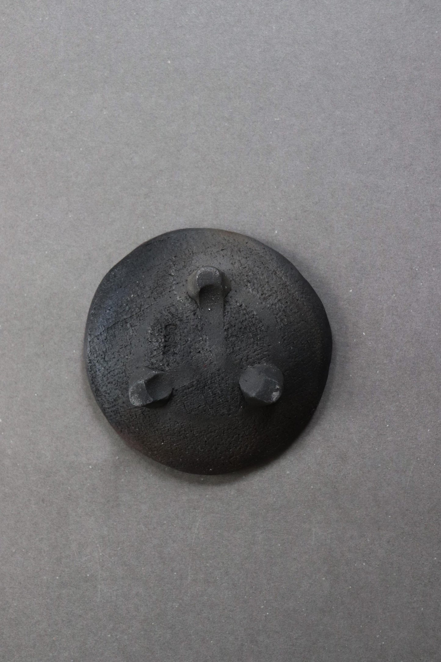 Shigaraki Ring Dish, Japanese Footed Trinket Dish, Small Ceramic Catchall Bowl, Handmade Stoneware Plate, Made in Japan