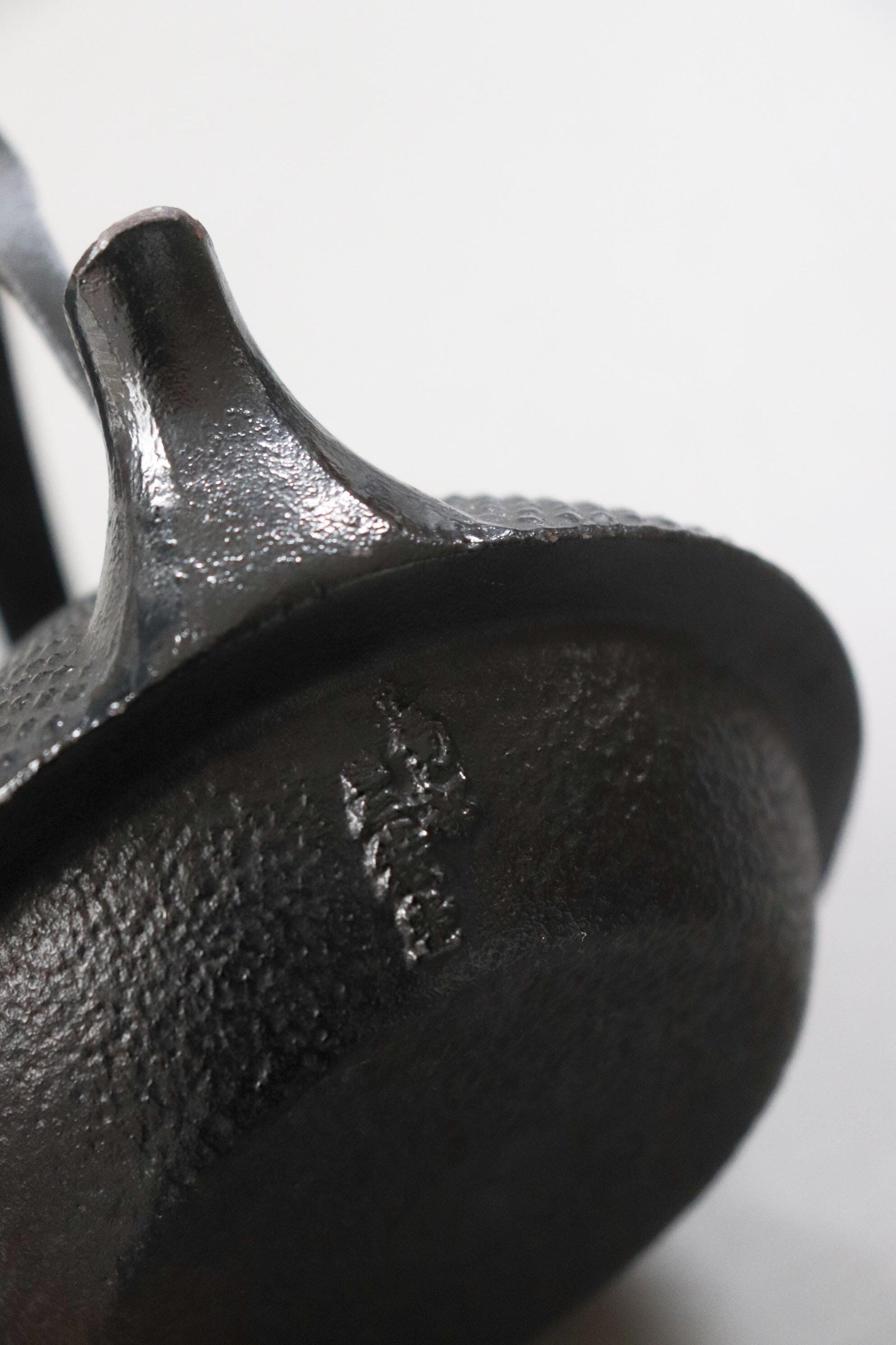 Vintage Nambu Tekki Cast Iron Teapot by Sangendo with Tea Infuser, Japanese Tetsubin Style Teapot, Unused Tea Kettle, Wabi Sabi Decor