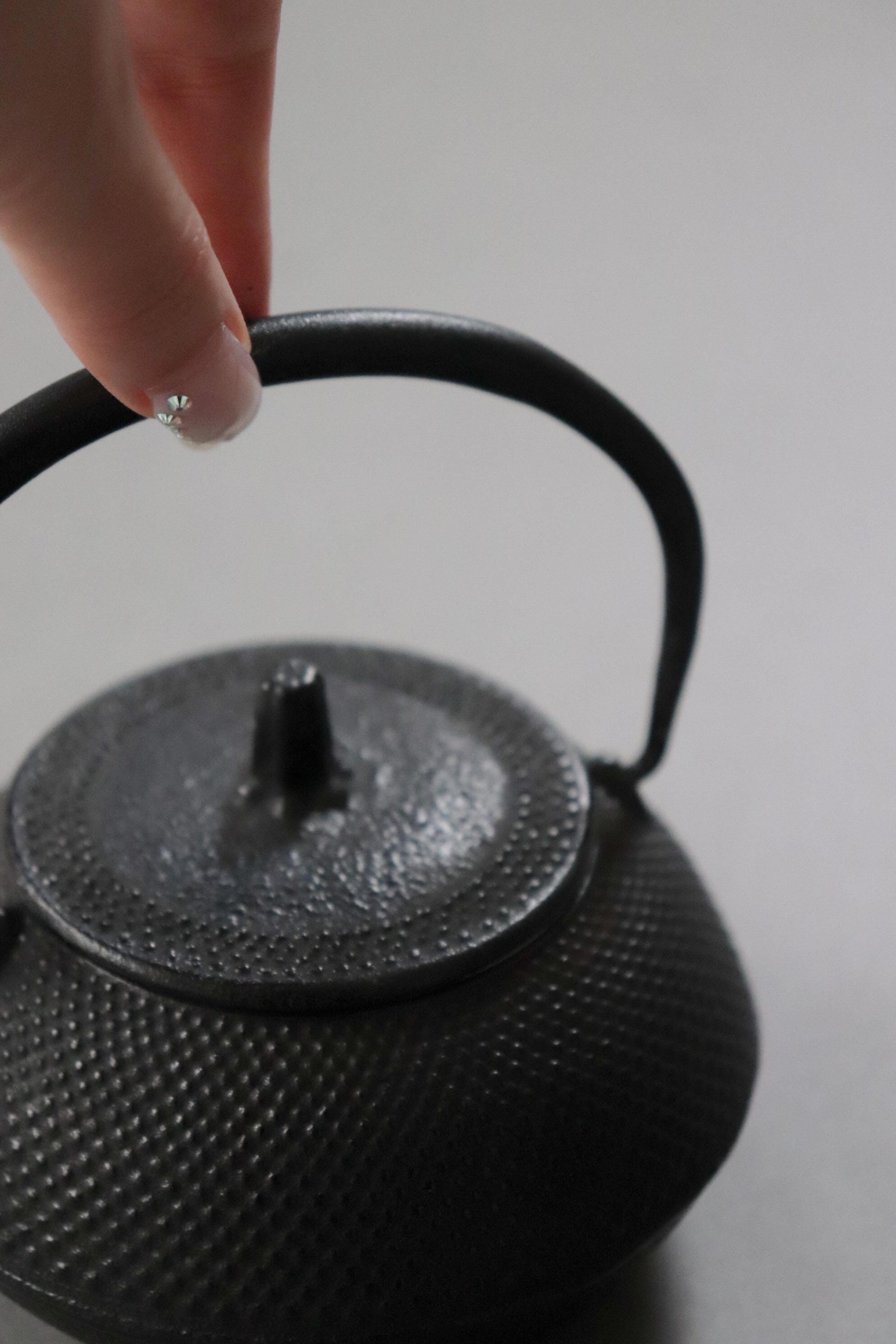 Vintage Nambu Tekki Cast Iron Teapot with Tea Infuser, Japanese Iron Teapot, Sangendo, Unused Vintage Tea Pot, Wabi Sabi Decor