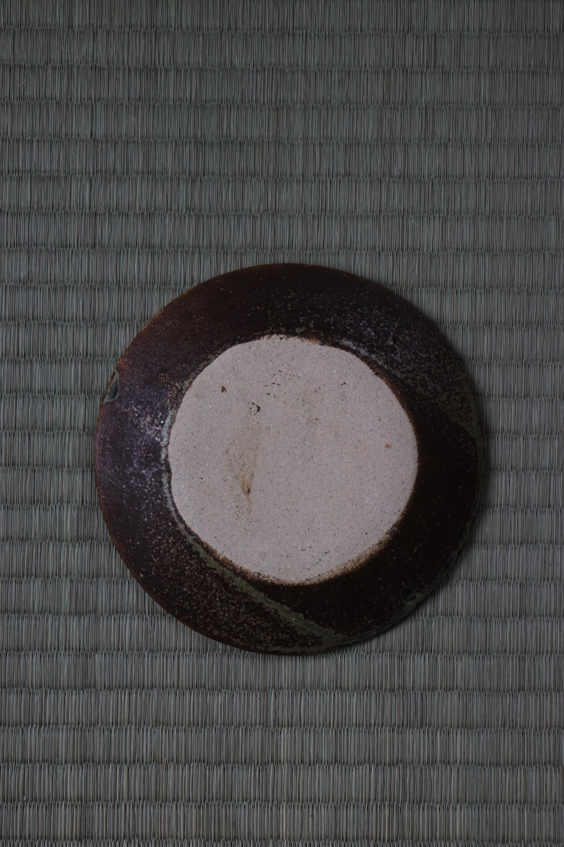 One of a Kind Handmade Japanese Oribe Plate | Studio Pottery by Masanori Tanaka | Artist Ceramic | Made in Japan