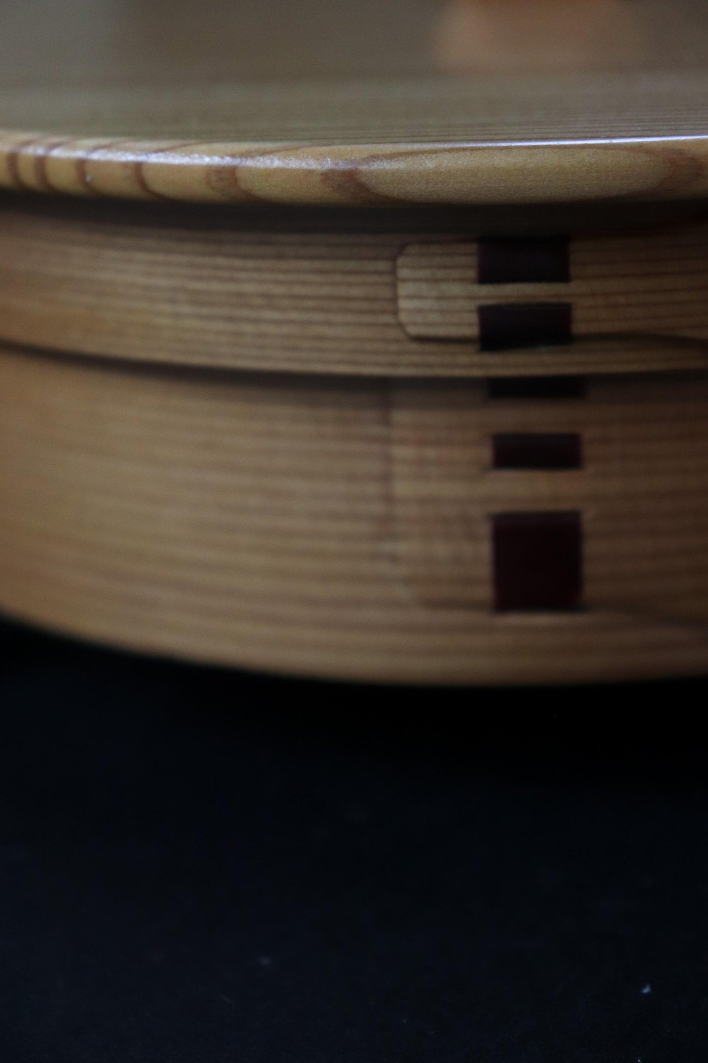 Vintage Odate Magewappa Wagashi Box | Akita Cedar Sweet Box with Lid | Traditional Japanese Craft | Made in Japan | Unused