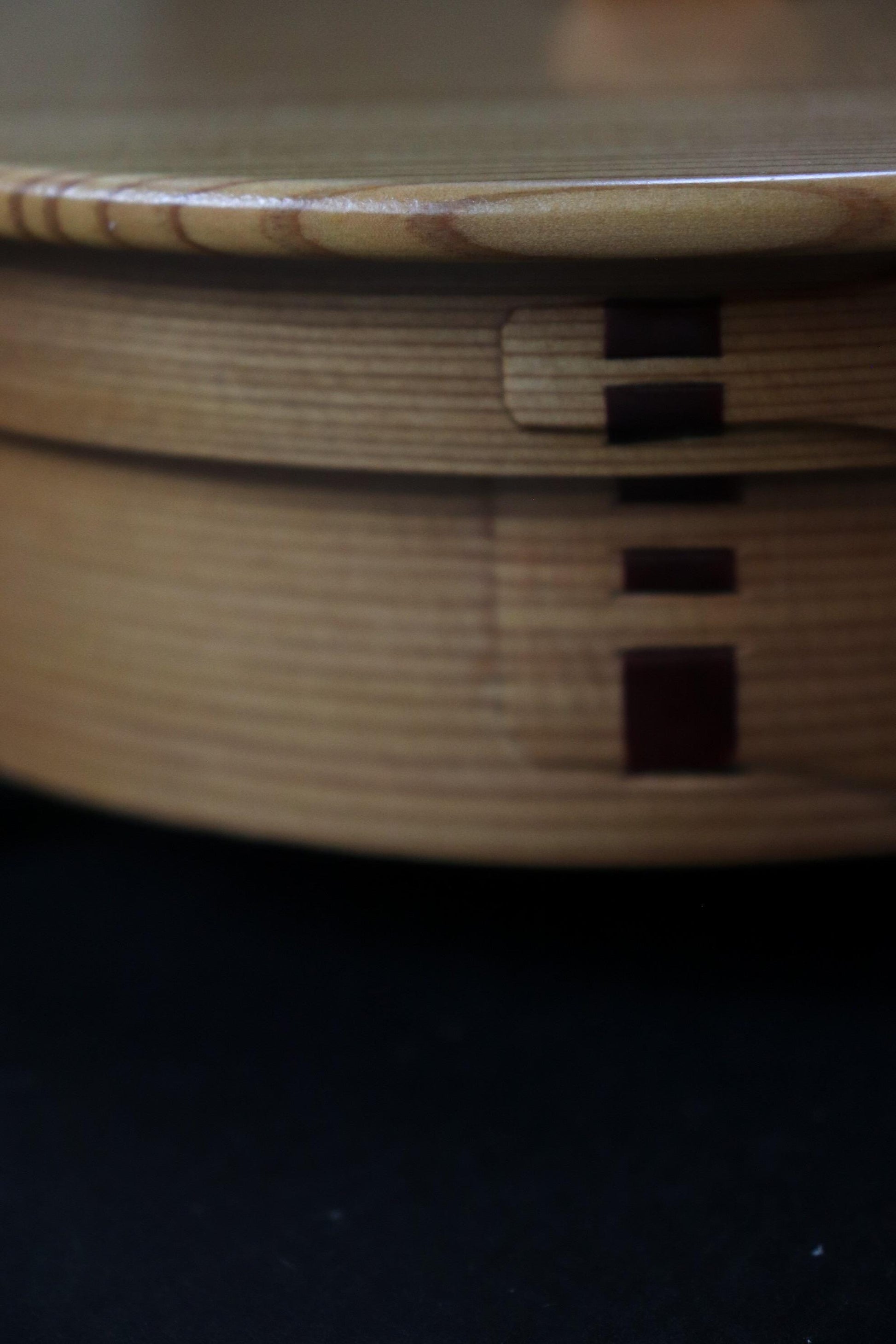 Vintage Odate Magewappa Wagashi Box | Akita Cedar Sweet Box with Lid | Traditional Japanese Craft | Made in Japan | Unused