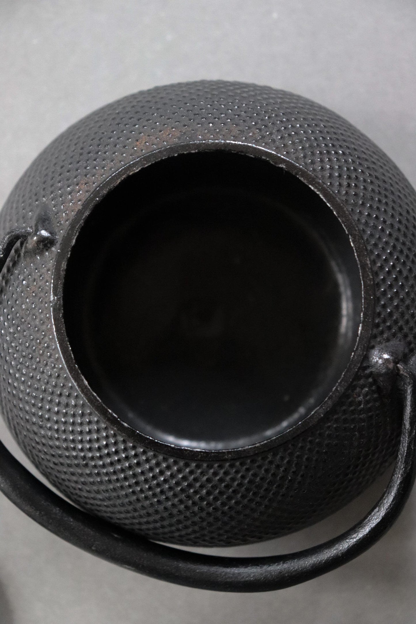 Vintage Nambu Tekki Cast Iron Teapot with Tea Infuser, Japanese Iron Teapot, Sangendo, Unused Vintage Tea Pot, Wabi Sabi Decor