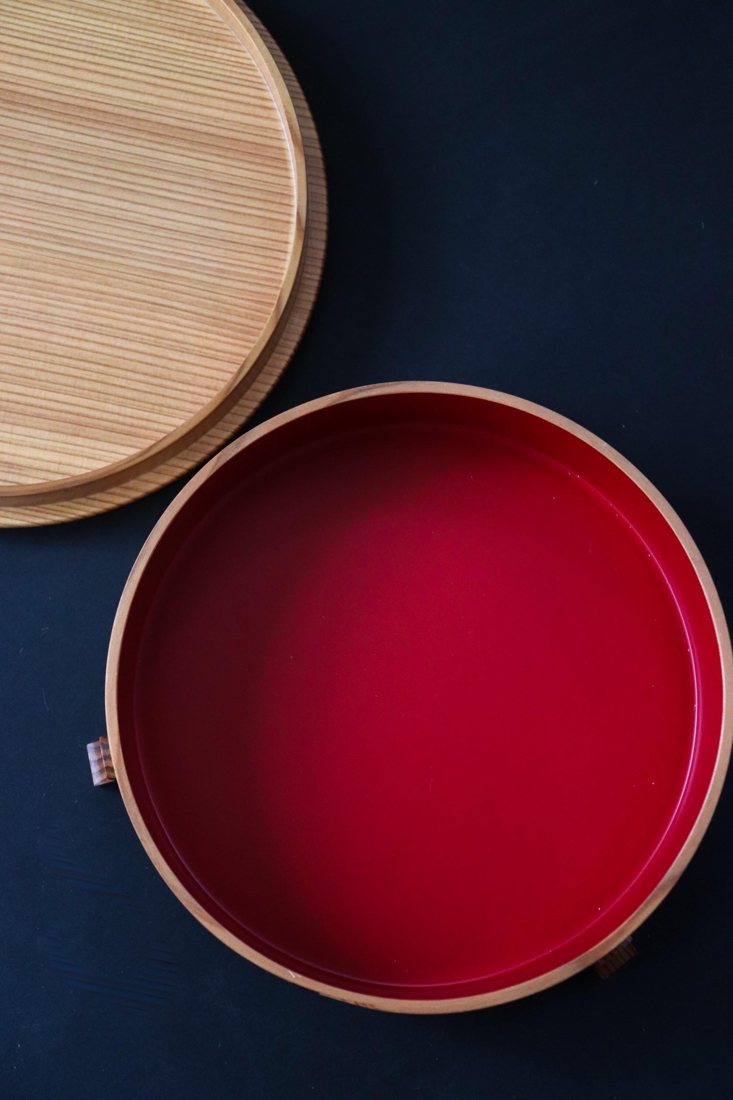 Vintage Odate Magewappa Wagashi Box | Akita Cedar Sweet Box with Lid | Traditional Japanese Craft | Made in Japan | Unused