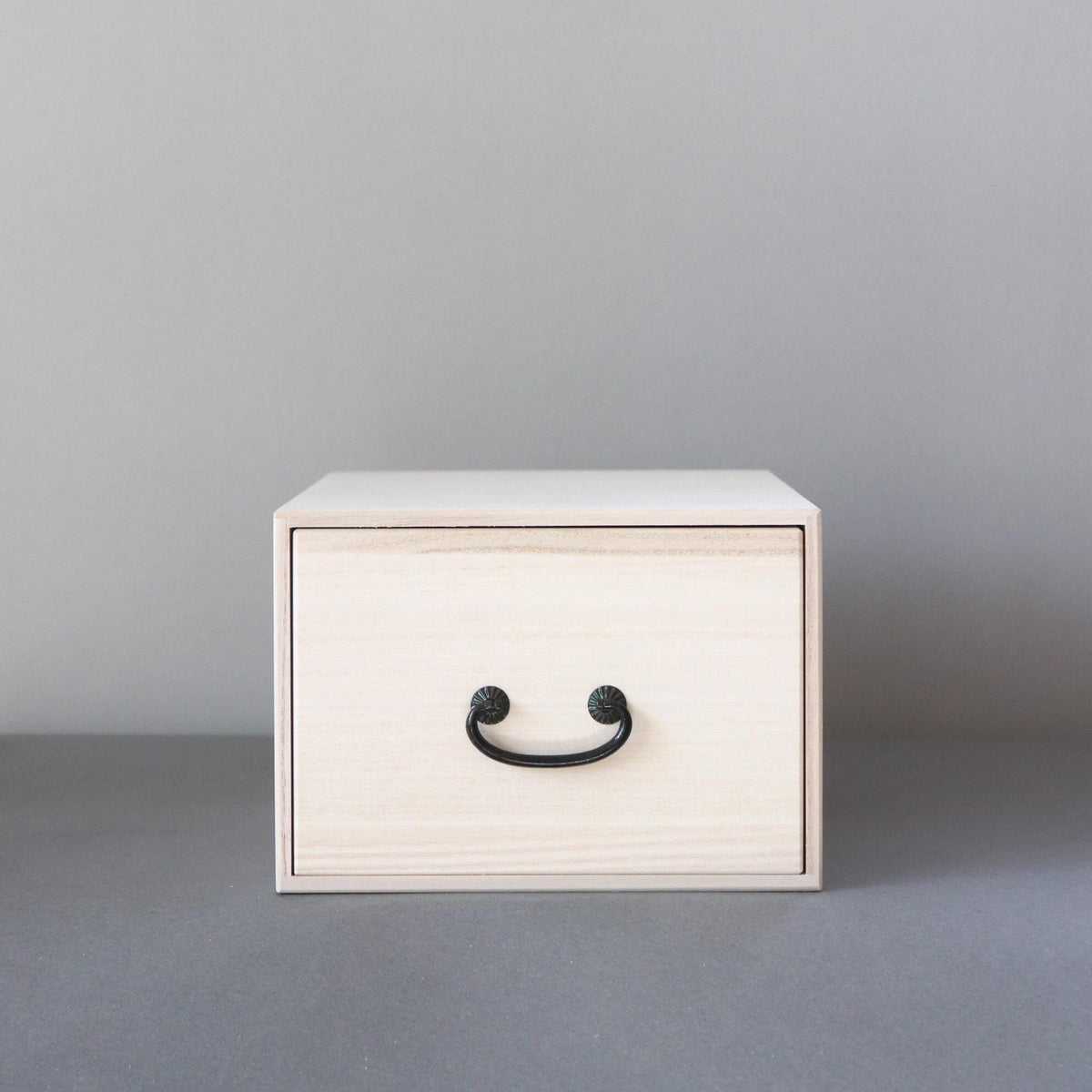 Japanese Matcha Storage Box, Paulownia Wood Tea Utensil Organizer, Kiribako Drawer Box, Chawan Chasen Storage, Made in Japan