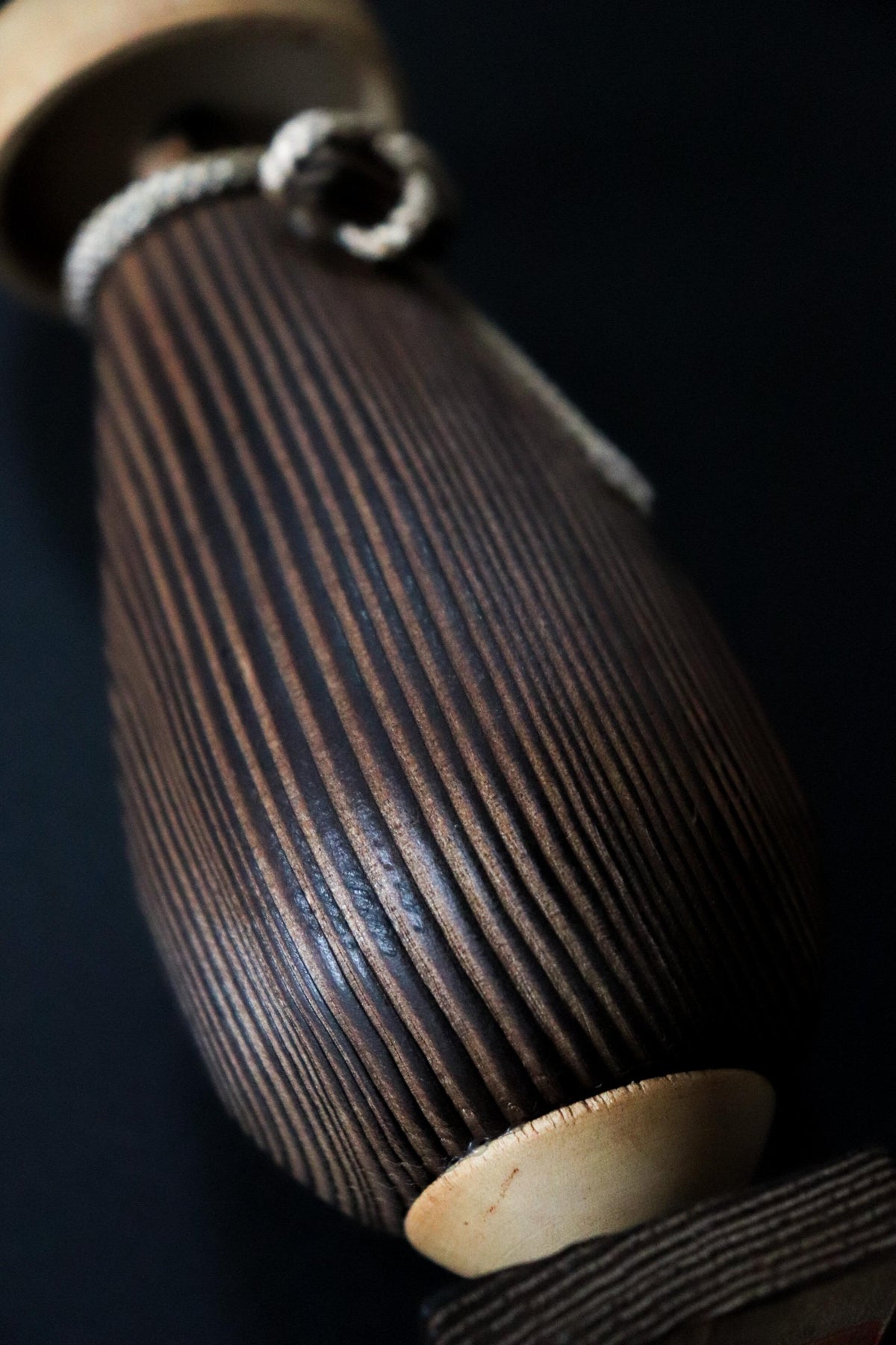 Vintage Sosaku Kokeshi by Yoshida Saiho, Signed Japanese Modernist Wood Sculpture, 14cm