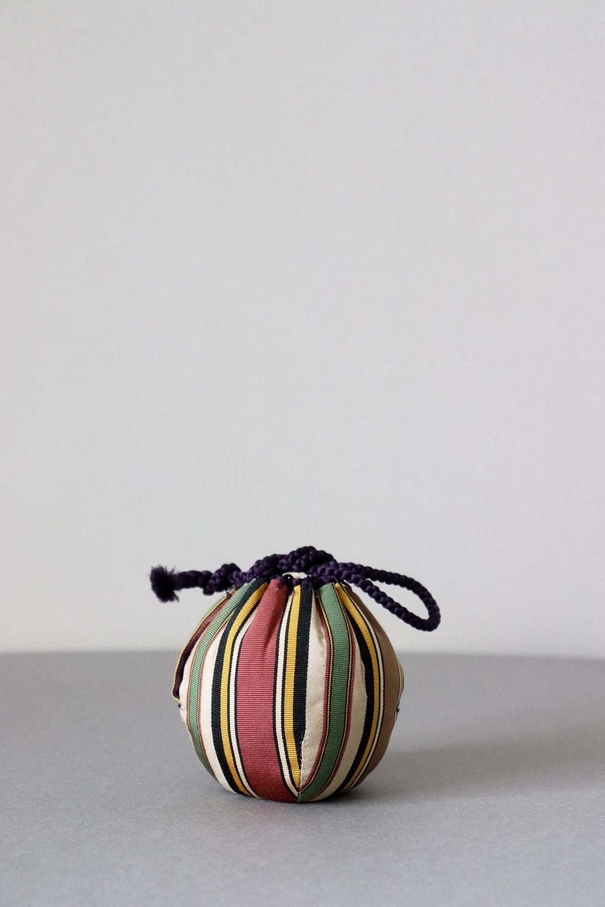 Vintage Akahada Ware Chaire by Masato Oshio, Japanese Tea Caddy with Tomobako & Hino Kanto Shifuku