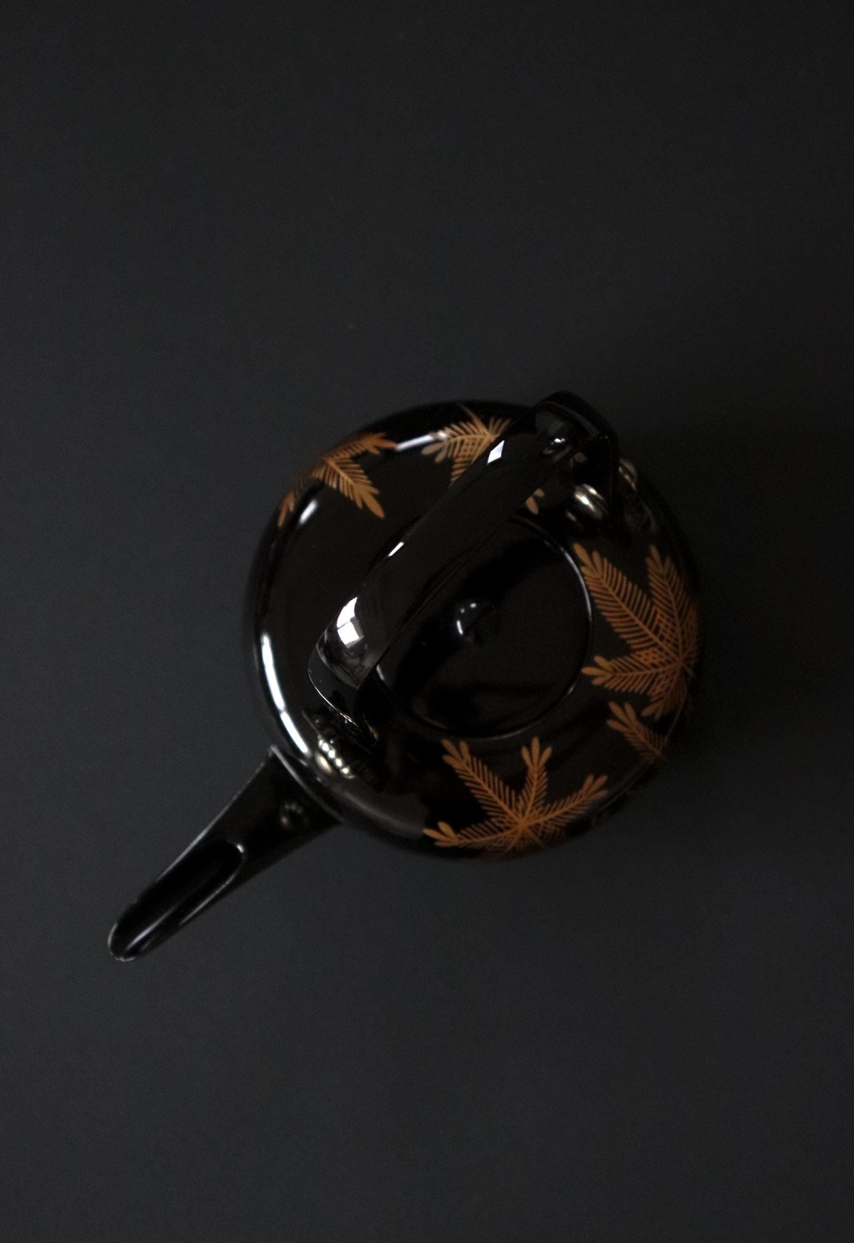 Vintage Japanese Lacquerware Choshi Sake Pourer, Maki-e Toso Vessel, Black Lacquer Wooden Ceremonial Ware