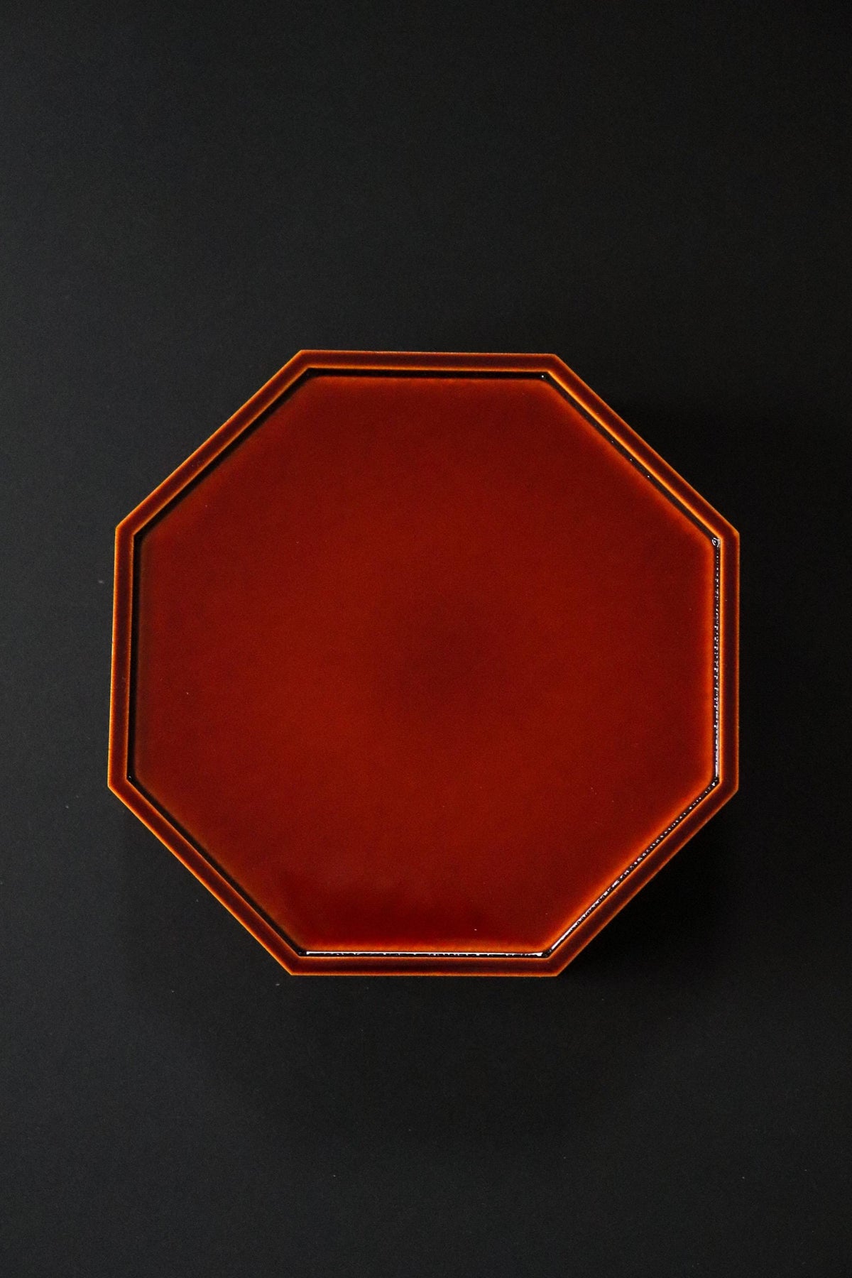 Vintage Hida Shunkei Ajiro Yae Lidded Box, Takayama Japanese Lacquerware, Octagonal Woven Craft