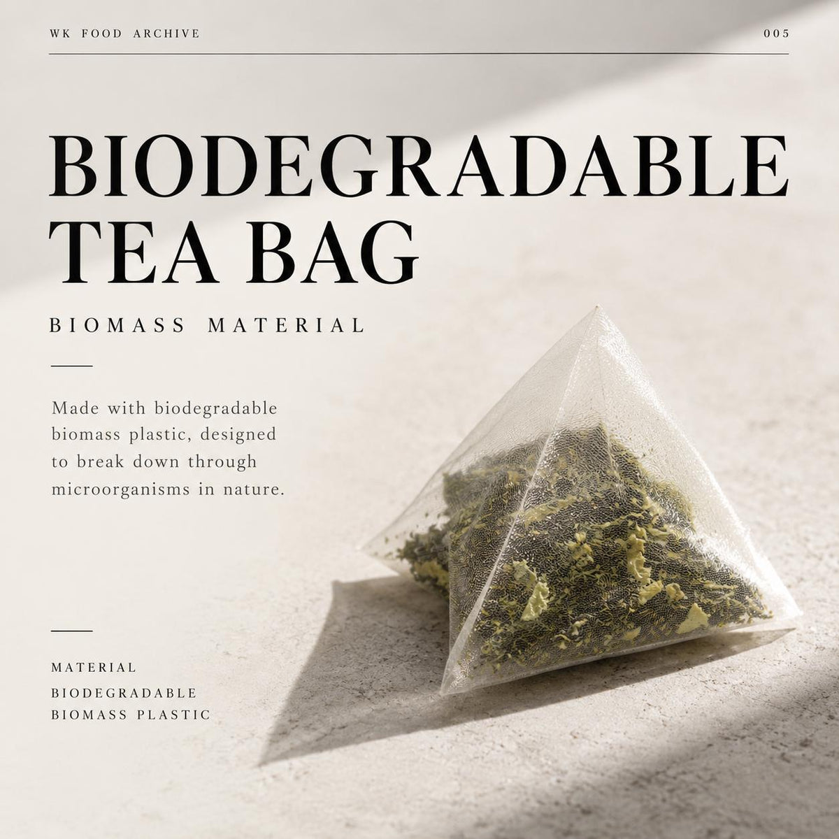 Organic Japanese Green Tea with Matcha, Kyoto Tea, JAS Organic Sencha, 25 Biodegradable Tea Bags, Made in Japan