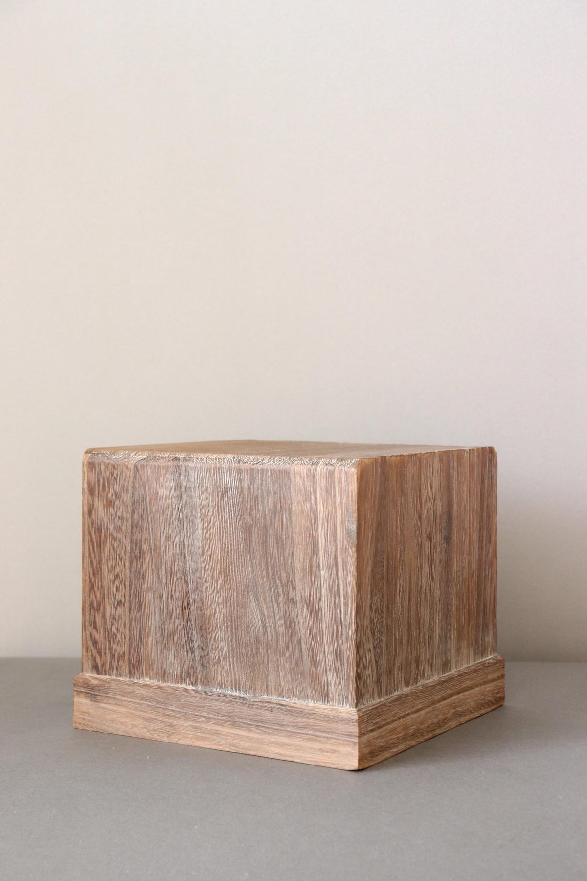 Vintage Japanese Aizu Kiri Paulownia Wood Two Drawer Chest, Floral and Butterfly Inlay, Traditional Wooden Jewelry Box