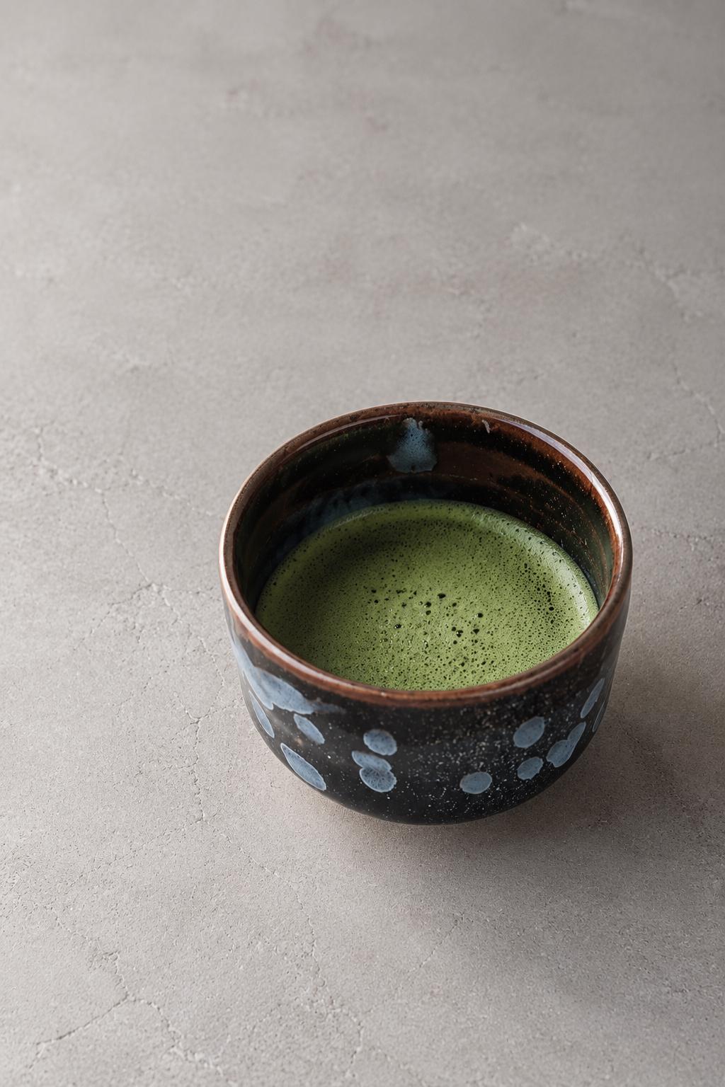 Japanese Matcha Bowl, Silver Tenmoku Chawan, Arita Ware Tea Bowl, Handmade Black Ceramic Pottery, Made in Japan