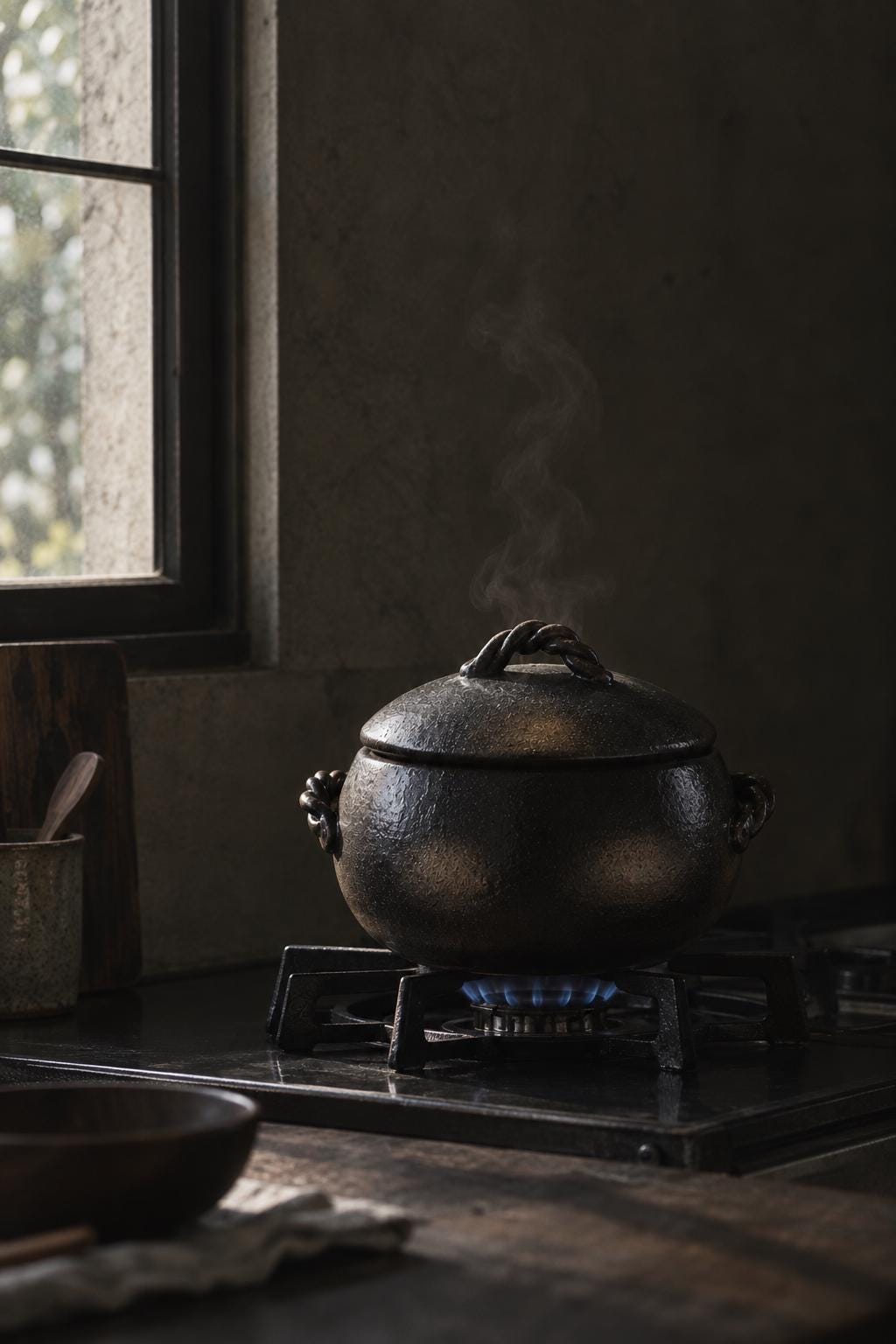 Japanese Donabe Rice Cooker, Banko Ware Ceramic Rice Pot, 3 Cup Clay Pot, Handmade Japanese Cookware, Made in Japan