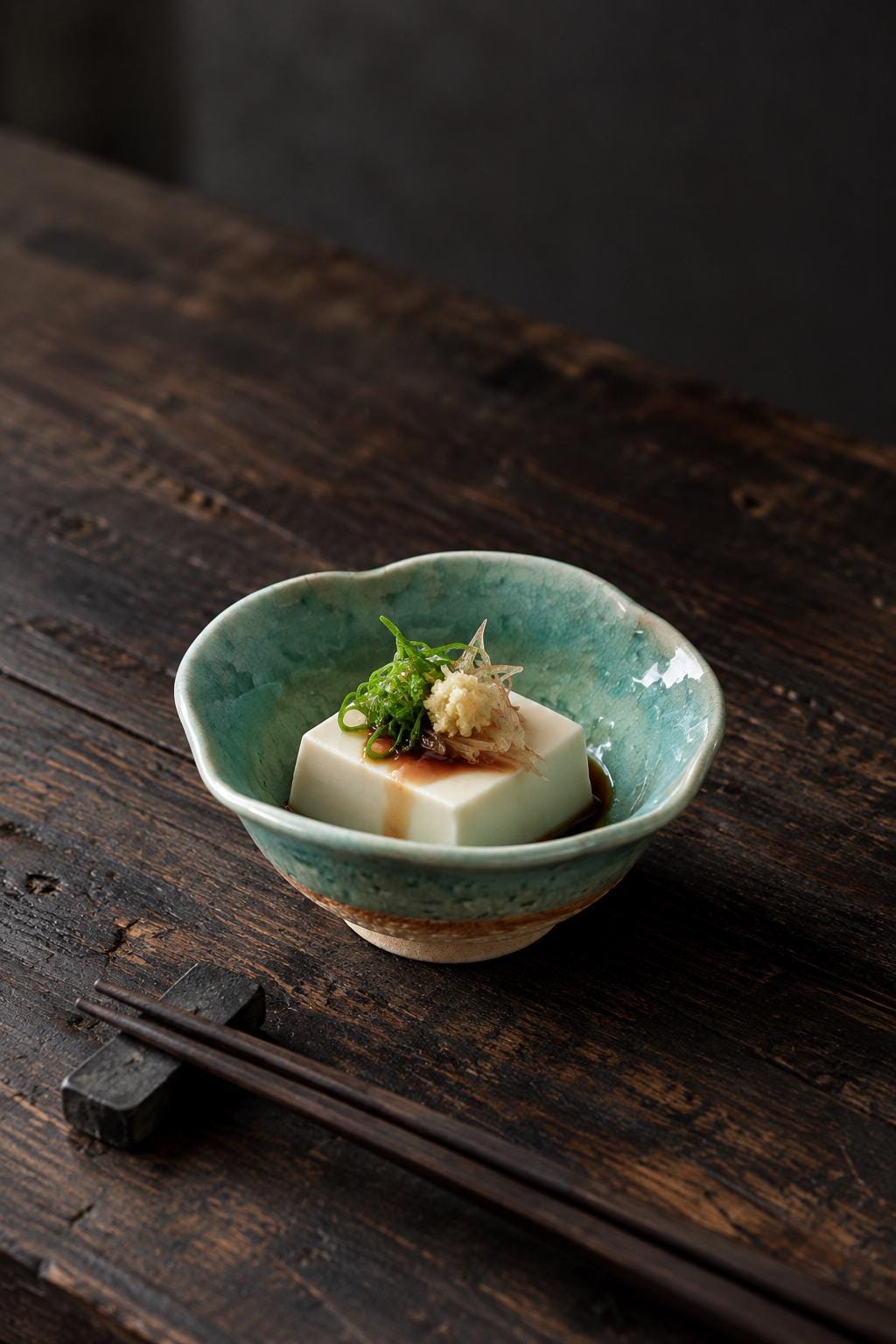 Japanese Ceramic Small Bowls Set of 2, Handmade Kobachi Bowls, Green Glazed Pottery, Japanese Serving Bowls, Wabi Sabi Tableware