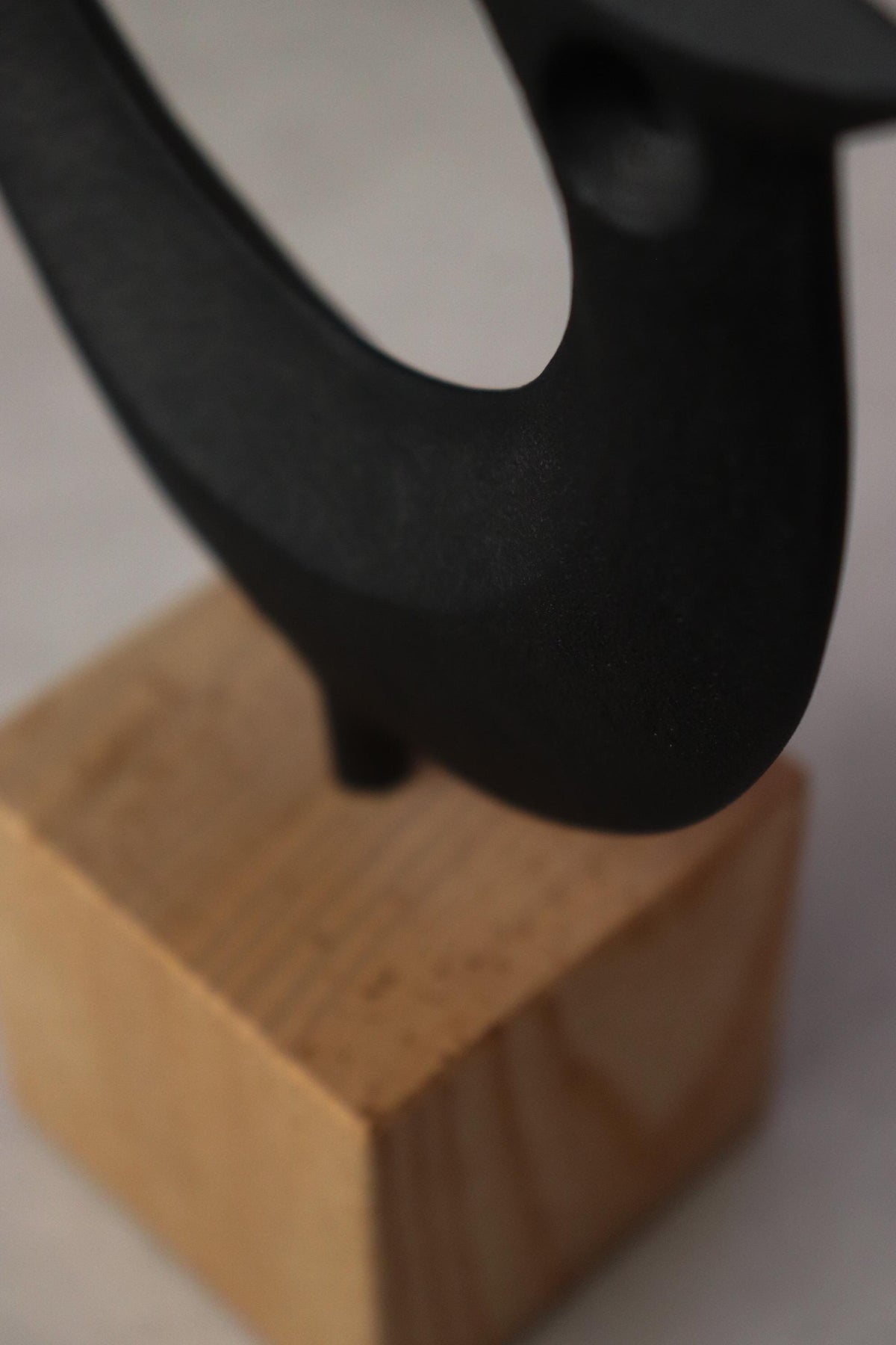 Kamasada Cast Iron Pheasant Sculpture, Shotaro Miya Japanese Nambu Ironware, Minimalist Bird Art Object